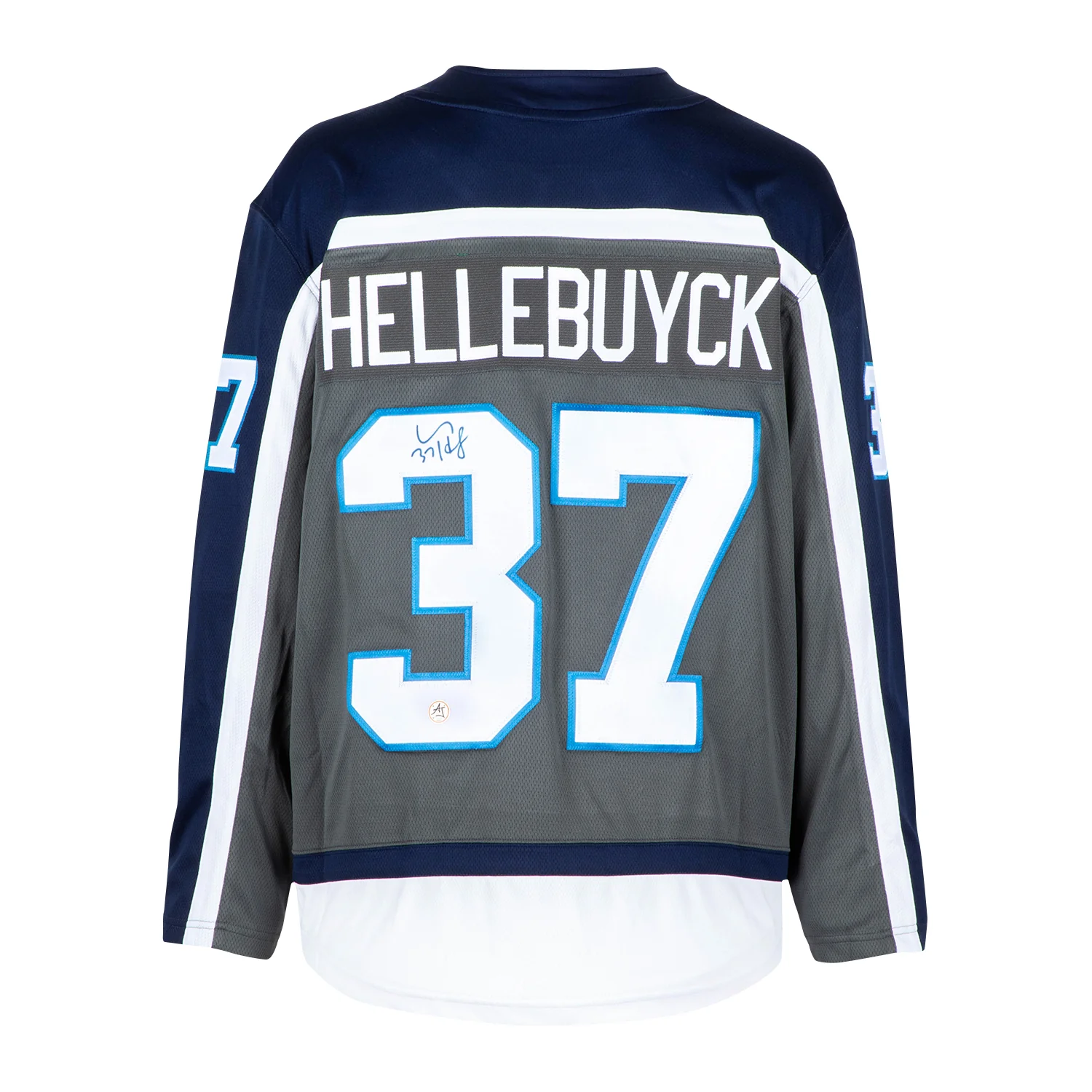 Connor Hellebuyck Signed Winnipeg Jets Special Edition Fanatics Breakaway Jersey