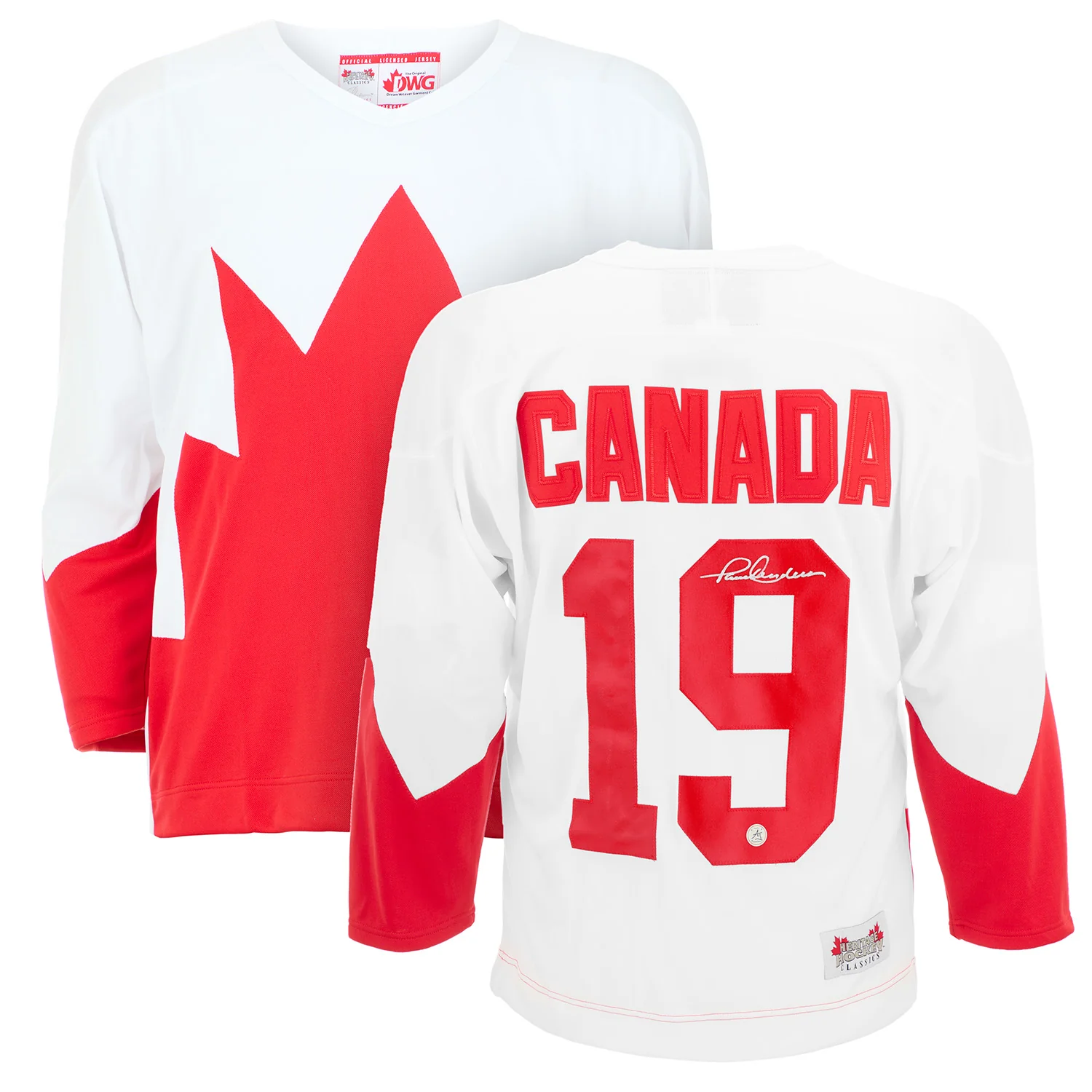 Paul Henderson Signed Team Canada 1972 Summit Series Jersey - Image 3