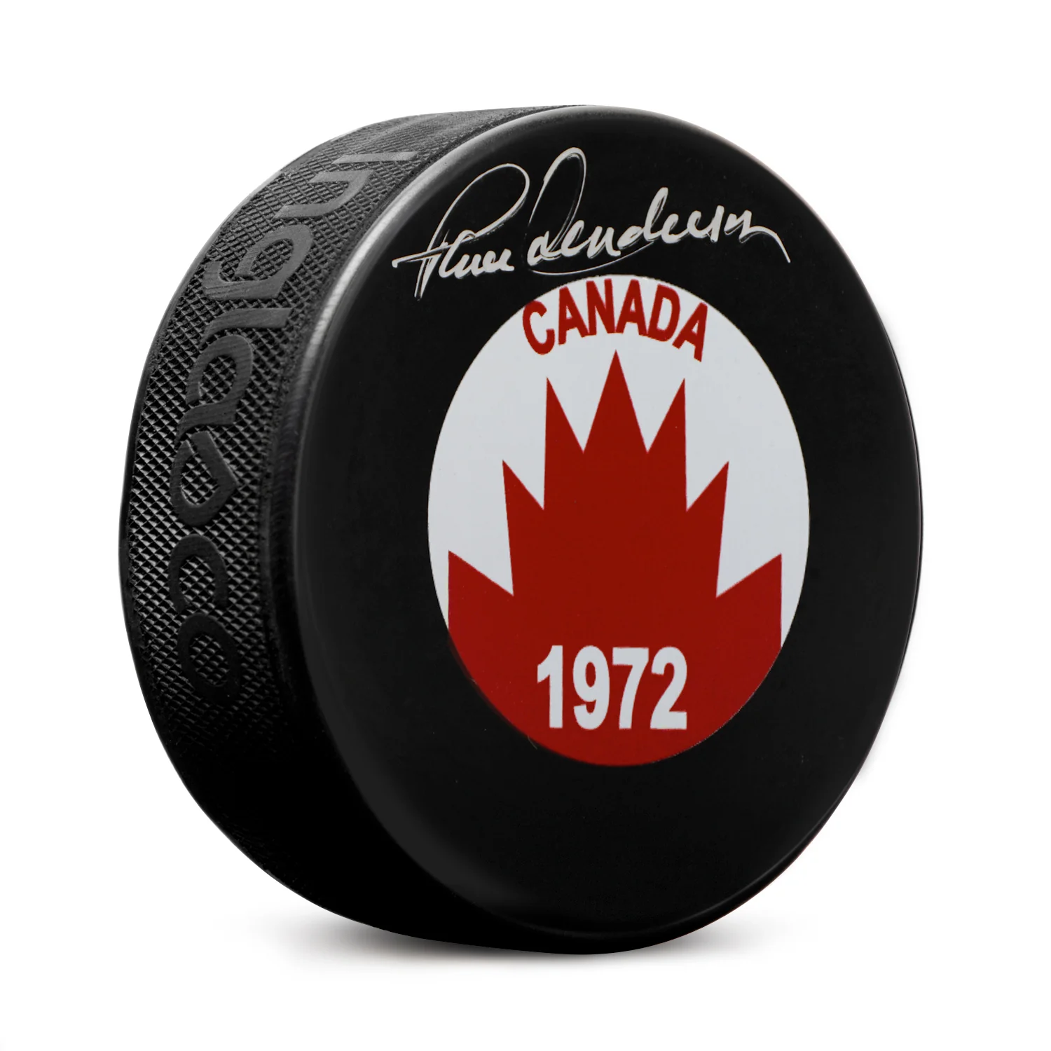 Paul Henderson Team Canada Autographed 1972 Summit Series Hockey Puck
