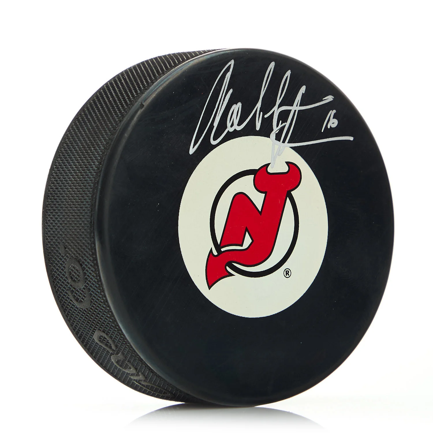 Bobby Holik Autographed New Jersey Devils Hockey Puck