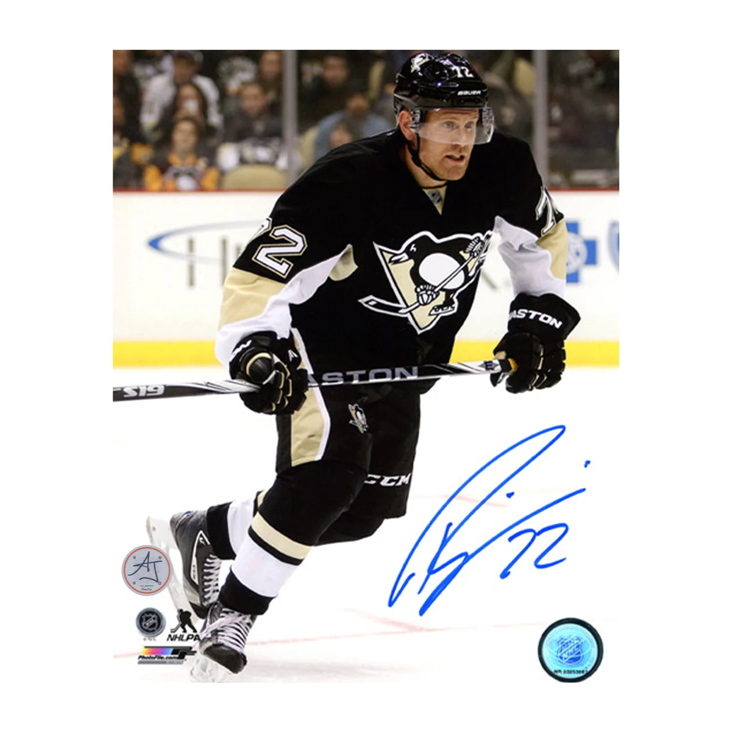 Patric Hornqvist Autographed Pittsburgh Penguins Hockey 8x10 Photo