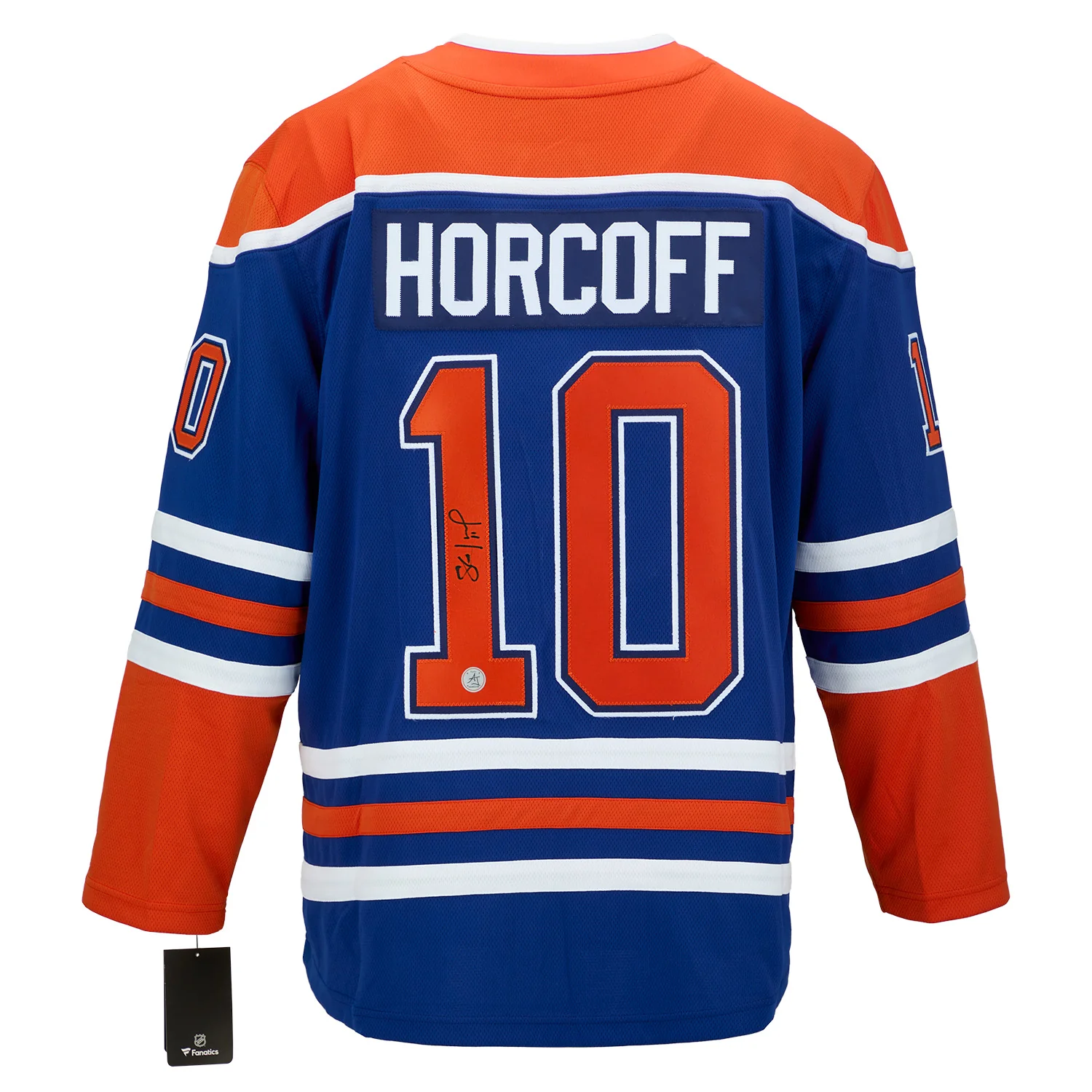 Shawn Horcoff Autographed Edmonton Oilers Fanatics Breakaway Jersey