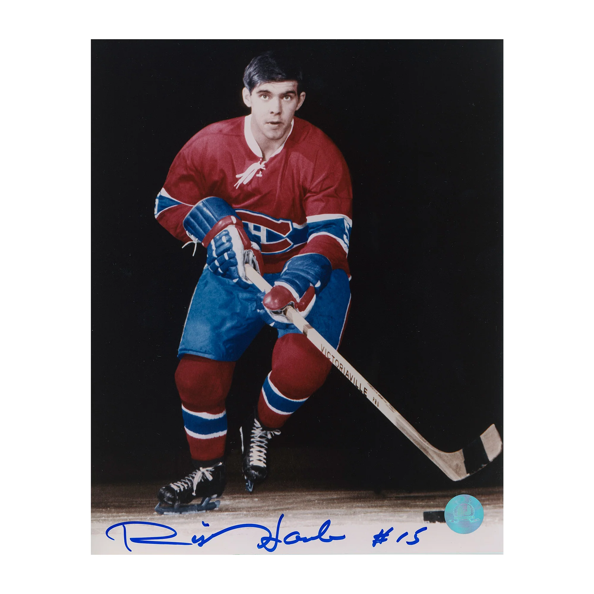 Rejean Houle Autographed Montreal Canadiens Hockey 8x10 Photo