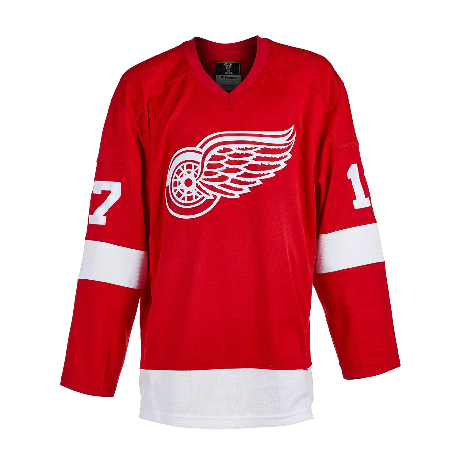Brett Hull Autographed Detroit Red Wings Throwback Breakaway Jersey - Image 2