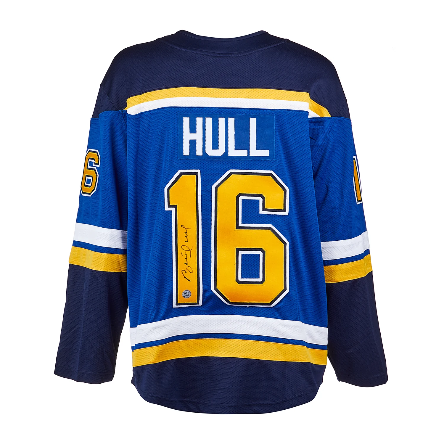 Brett Hull Autographed St Louis Blues Fanatics Breakaway Jersey