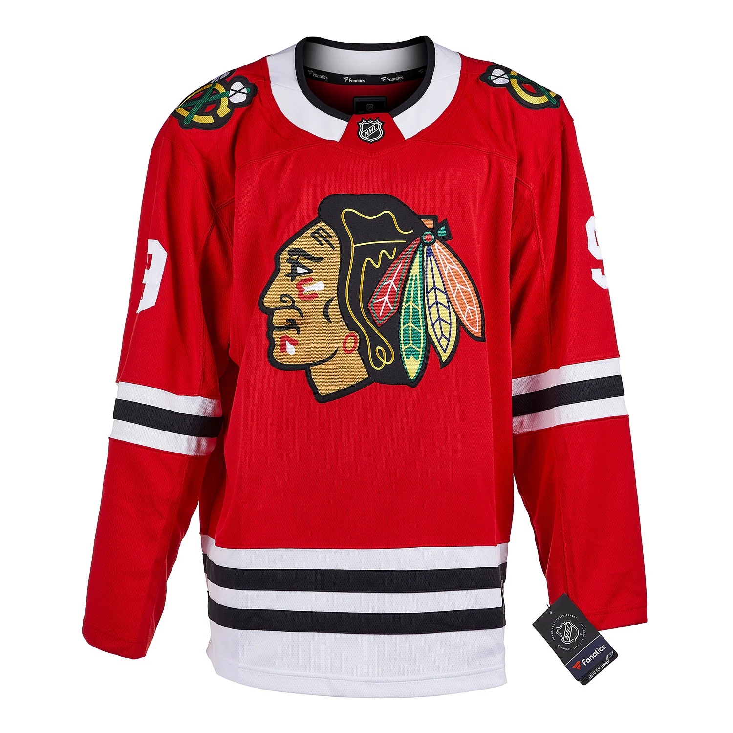 Bobby Hull Autographed Chicago Blackhawks Fanatics Breakaway Jersey - Image 2