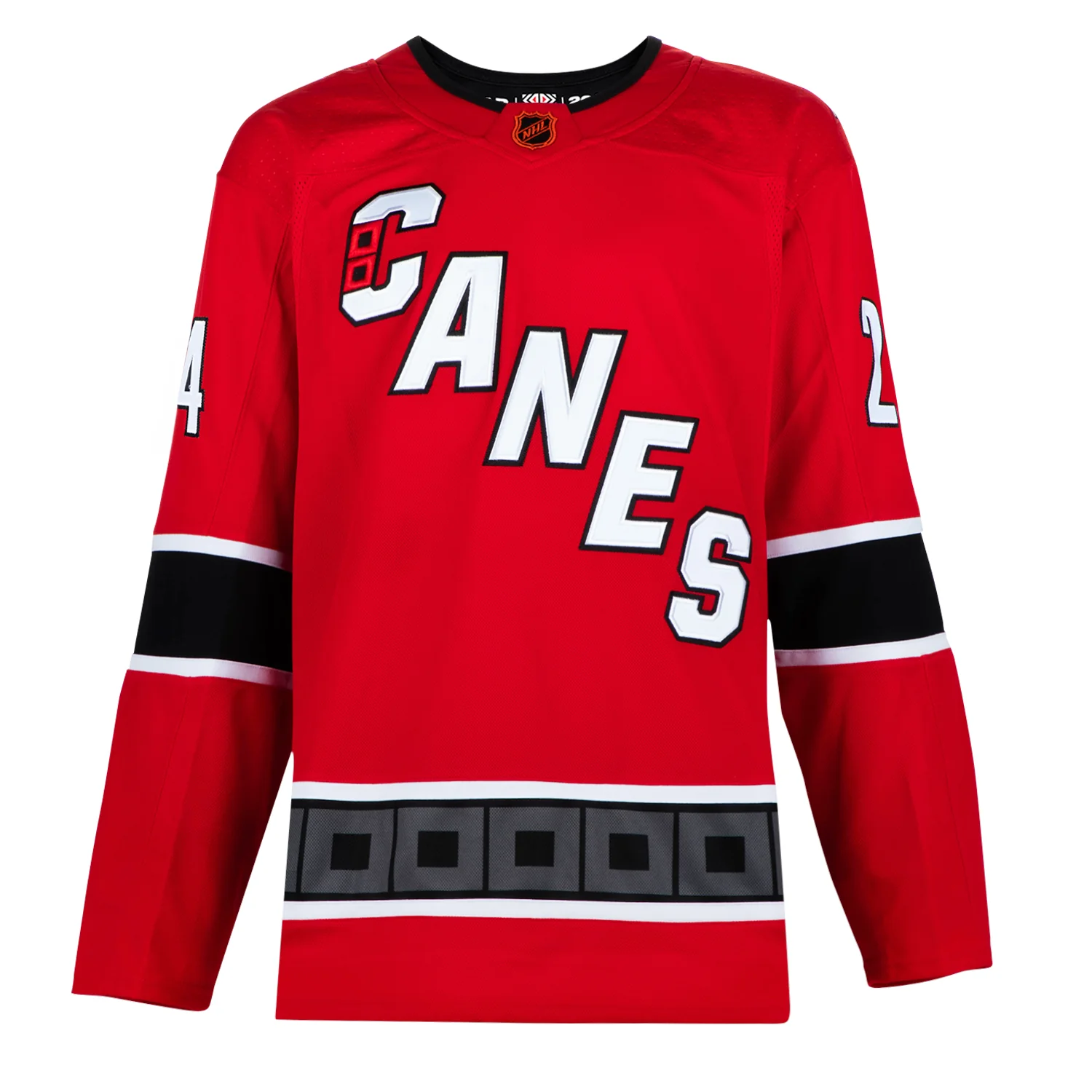 Seth Jarvis Signed Carolina Hurricanes Reverse Retro 2.0 adidas Jersey - Image 2