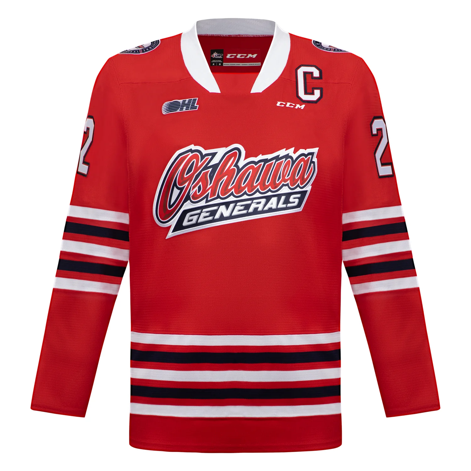 Boone Jenner Autographed Oshawa Generals CCM CHL Jersey - Image 2