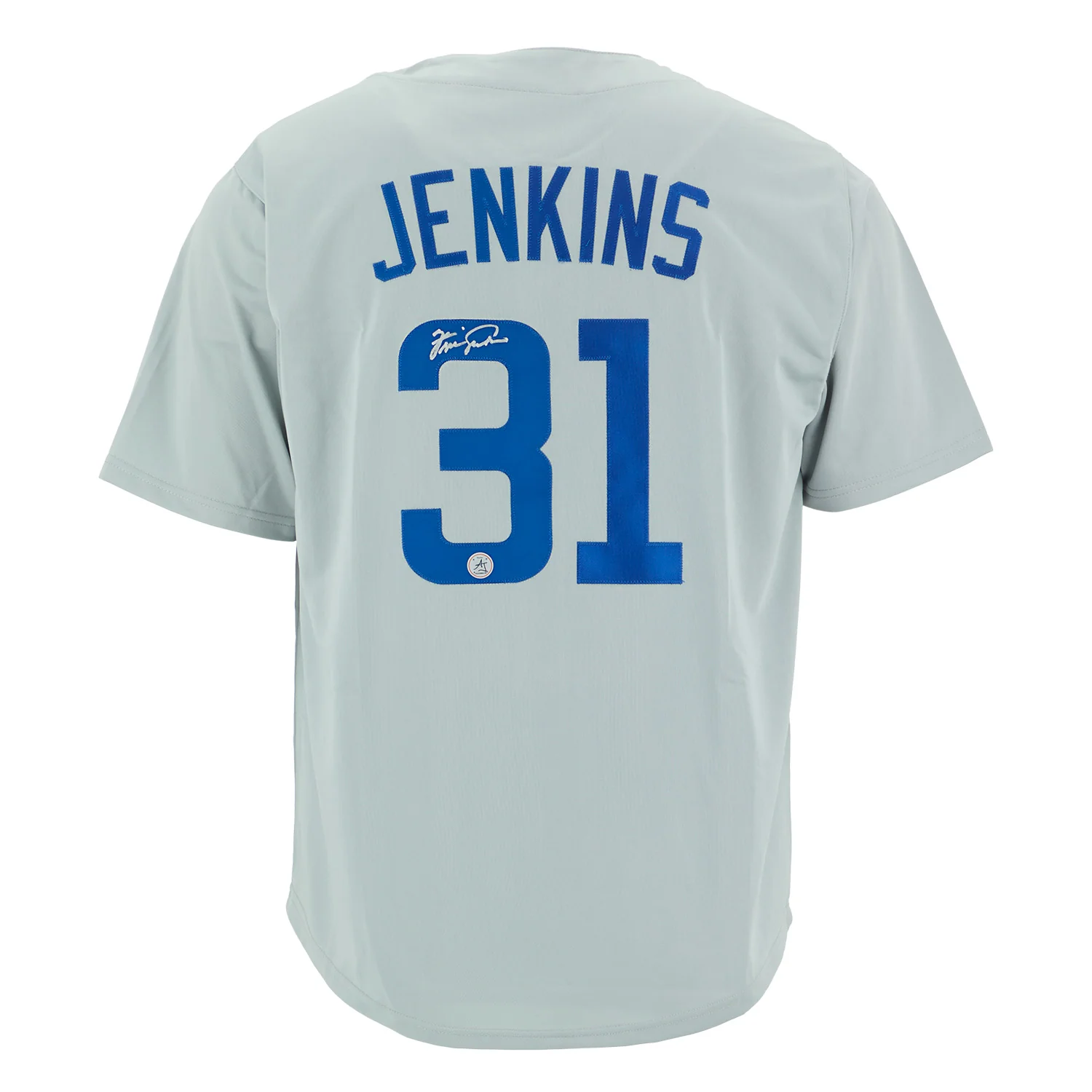 Fergie Jenkins Autographed Chicago City Design Grey Baseball Jersey