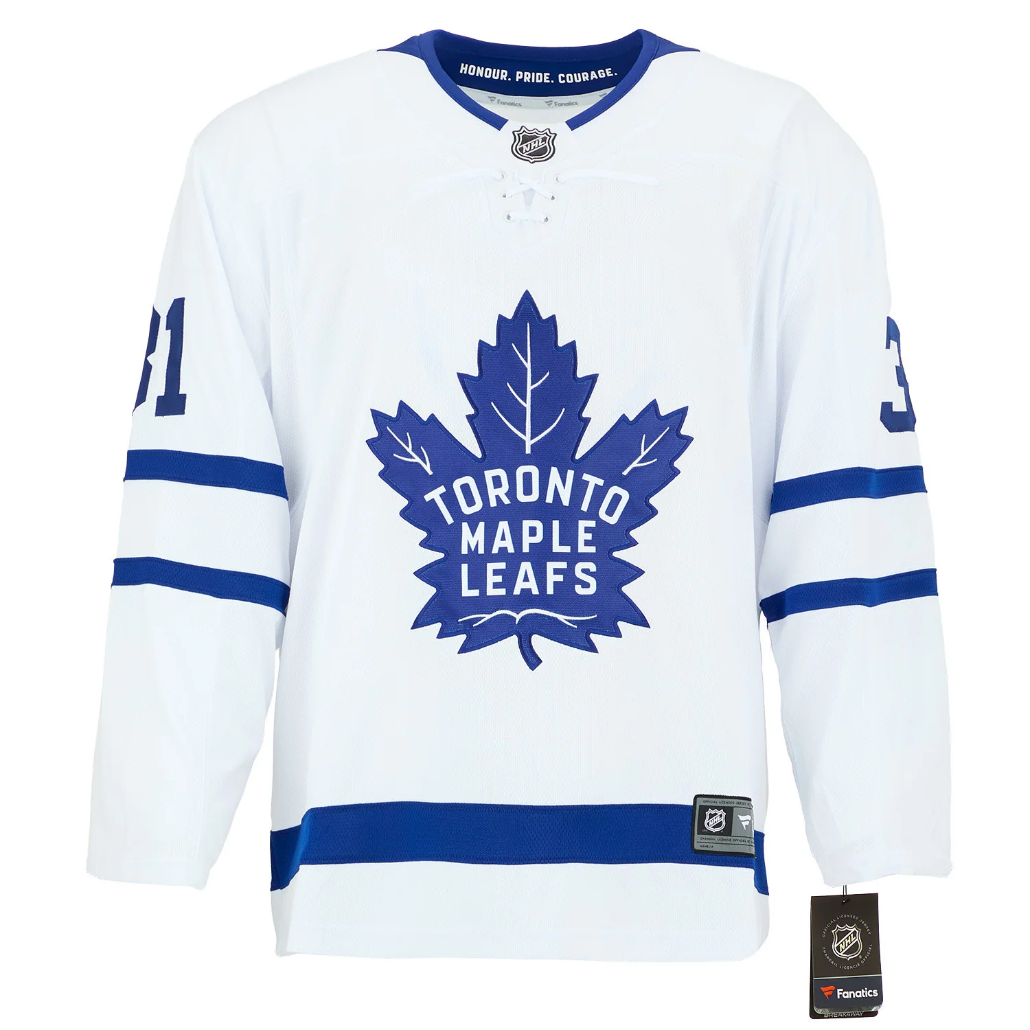 Curtis Joseph Signed Toronto Maple Leafs White Fanatics Breakaway Jersey - Image 2