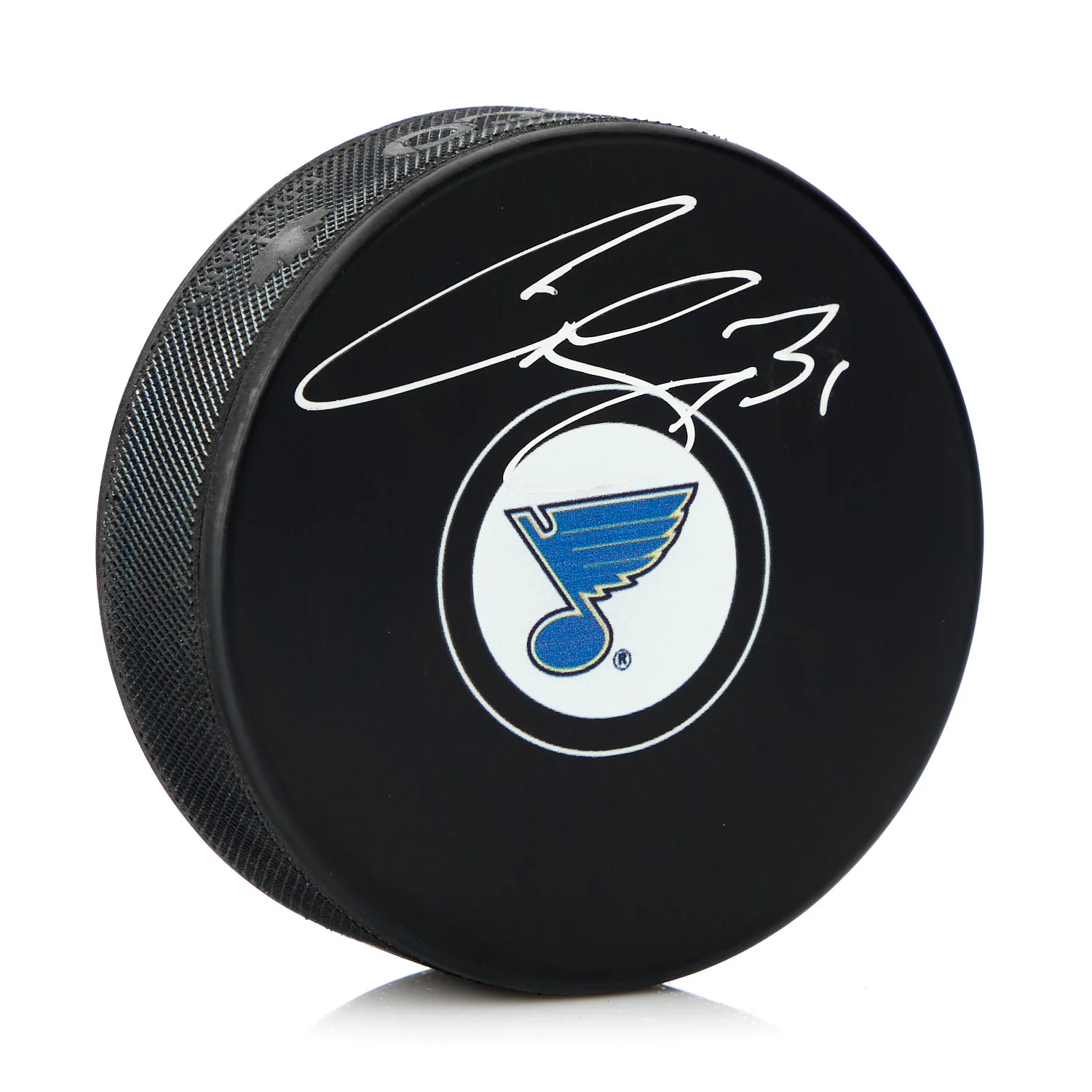 Curtis Joseph Autographed St Louis Blues Hockey Puck