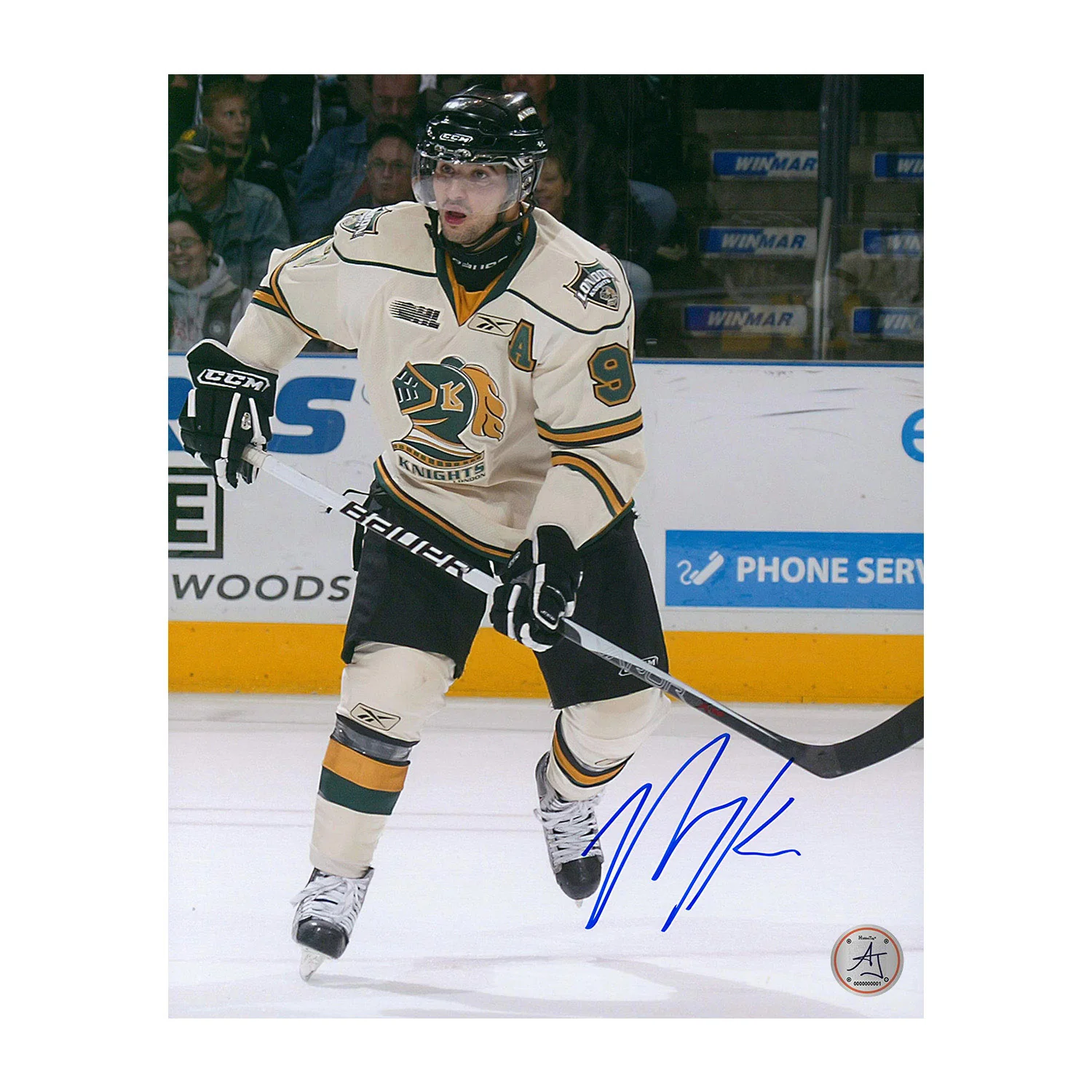 Nazem Kadri Signed London Knights CHL Hockey 8x10 Photo