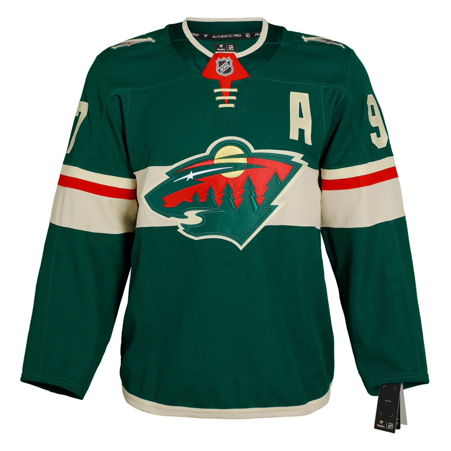 Kirill Kaprizov Signed Minnesota Wild Fanatics On Ice Authentic Jersey - Image 2
