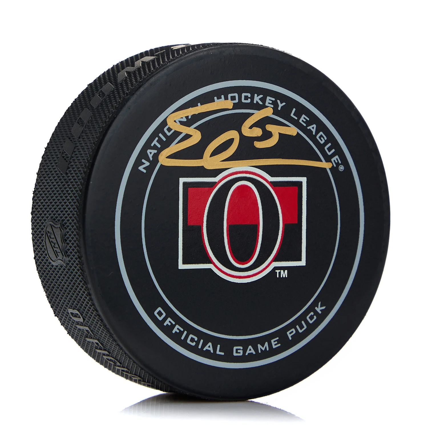 Erik Karlsson Ottawa Senators Signed Official Game Puck