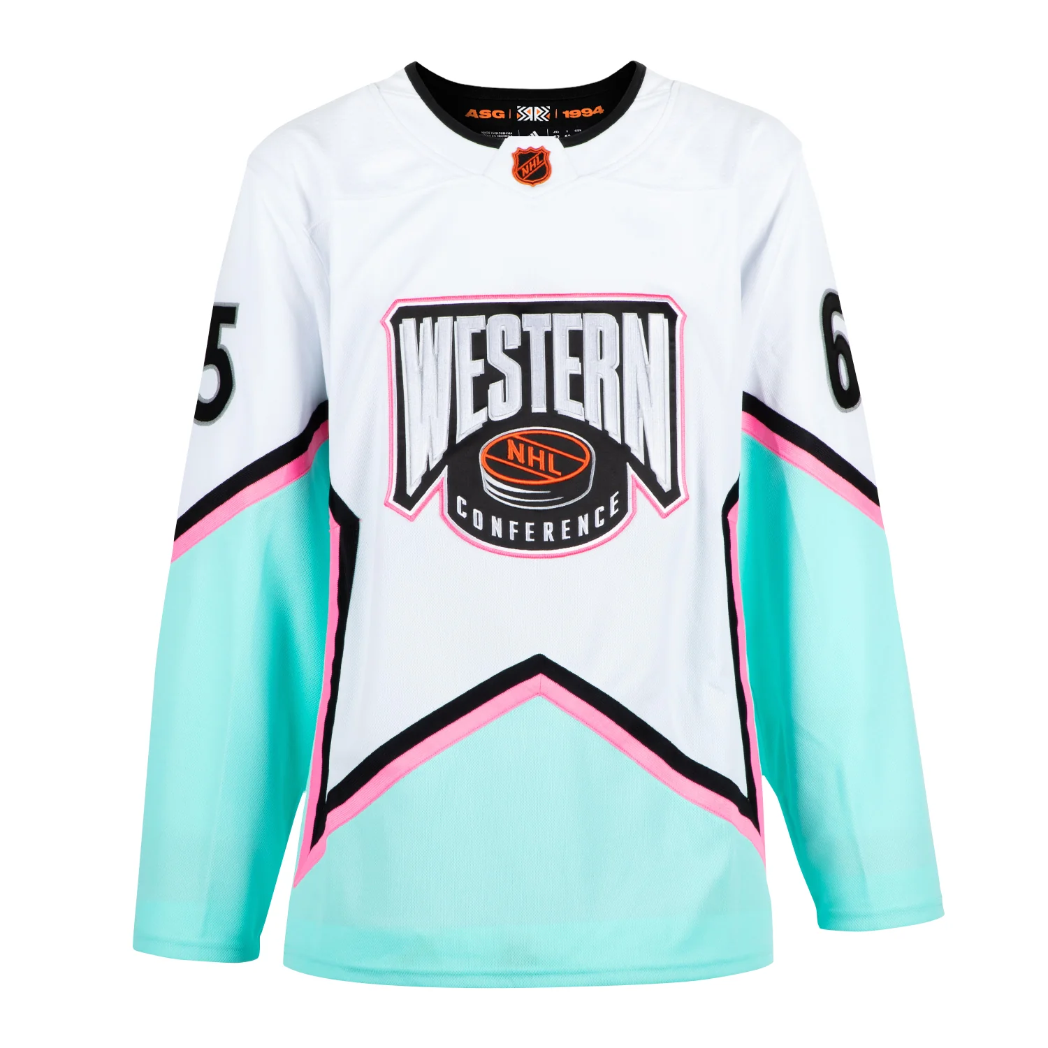 Erik Karlsson Autographed 2023 NHL All-Star Game adidas Jersey - Image 2
