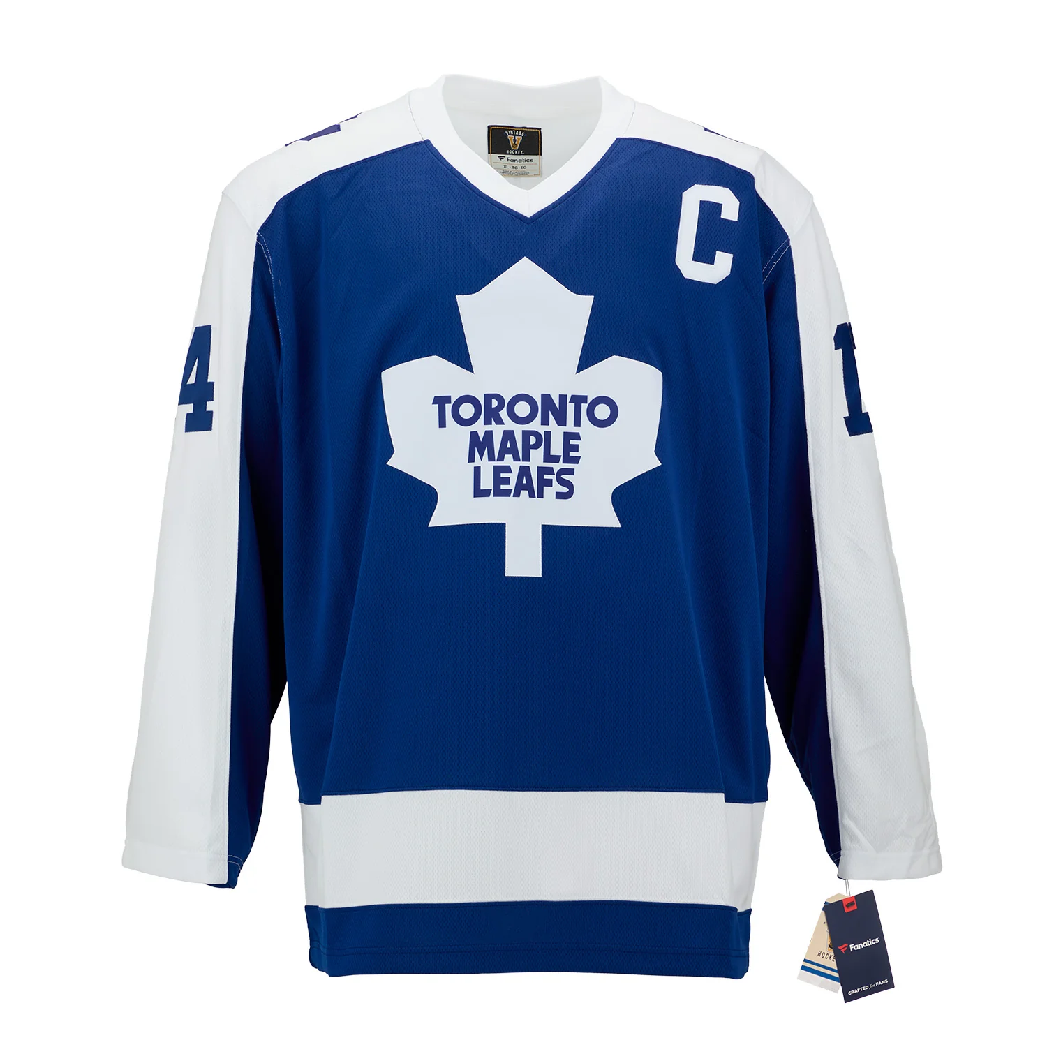 Dave Keon Autographed Toronto Maple Leafs Fanatics Throwback Jersey - Image 2