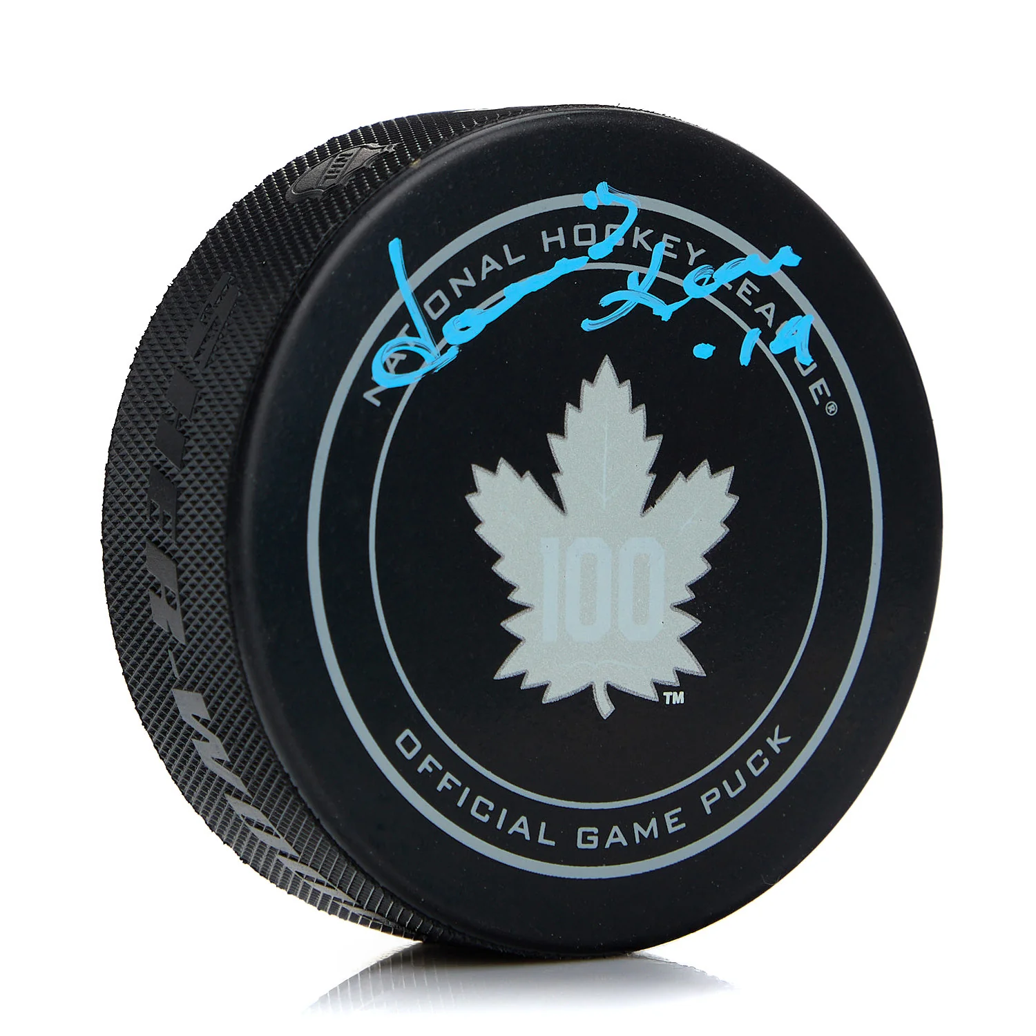Dave Keon Toronto Maple Leafs Autographed Centennial Official Game Puck