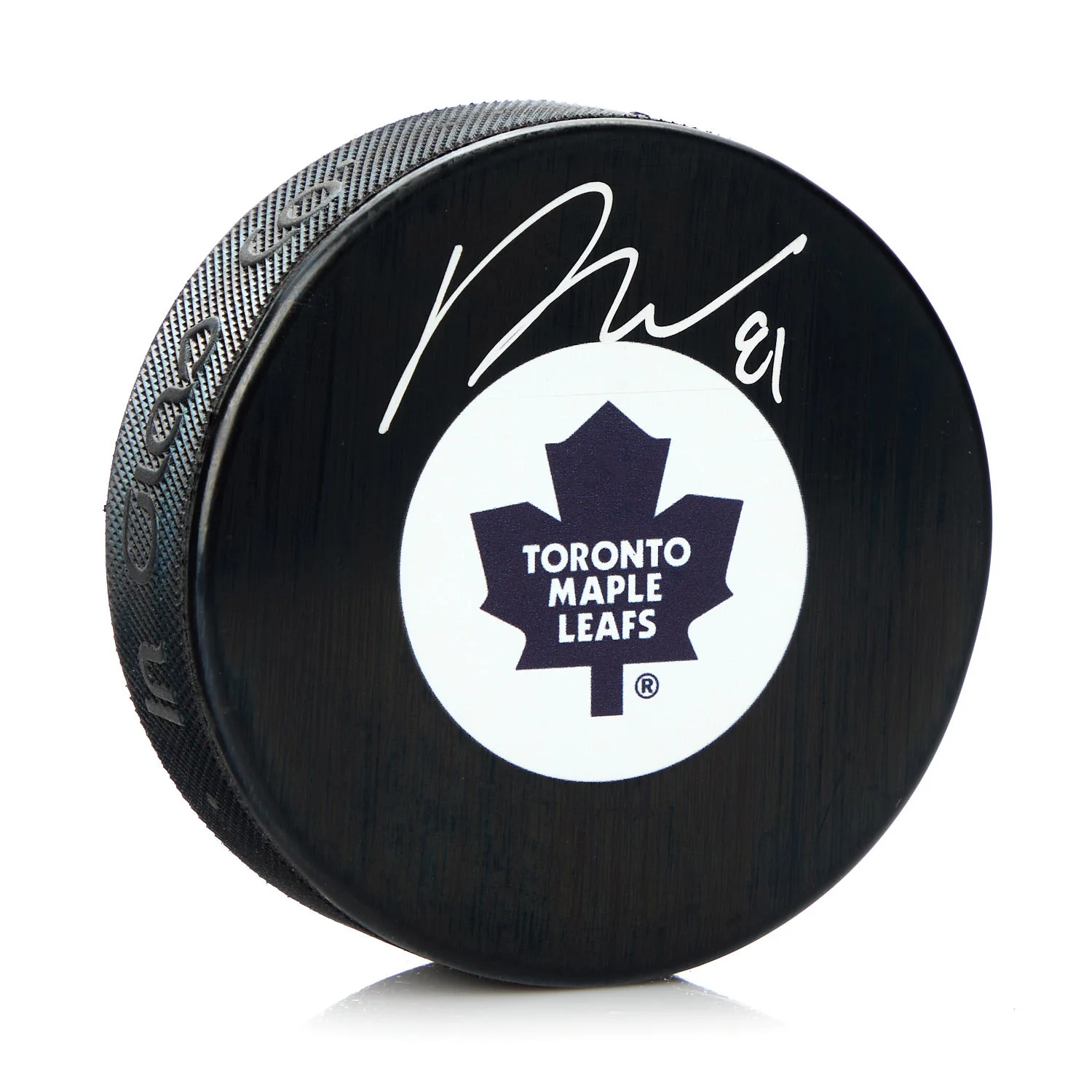 Phil Kessel Autographed Toronto Maple Leafs Retro Logo Puck