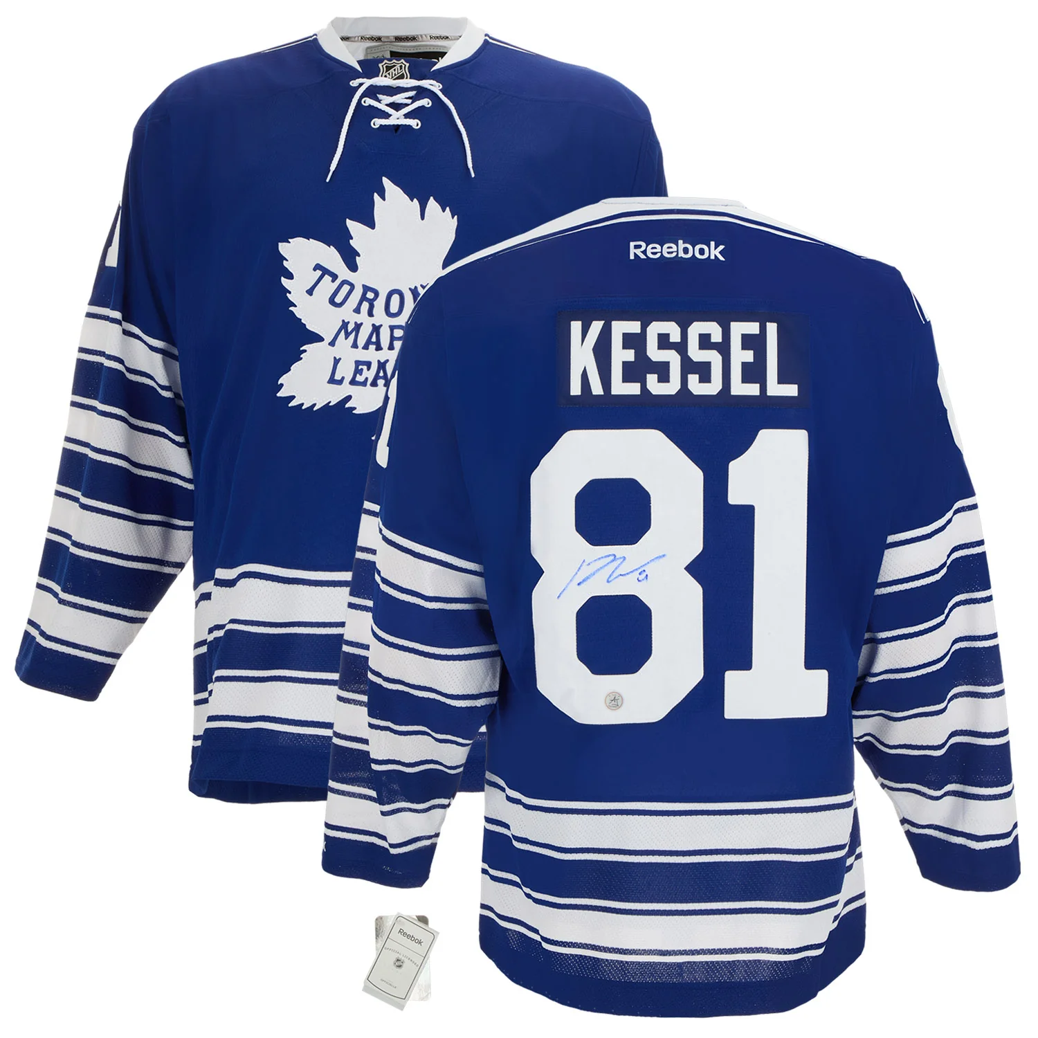 Phil Kessel Signed Toronto Maple Leafs 2014 Winter Classic Vintage Reebok Jersey - Image 3