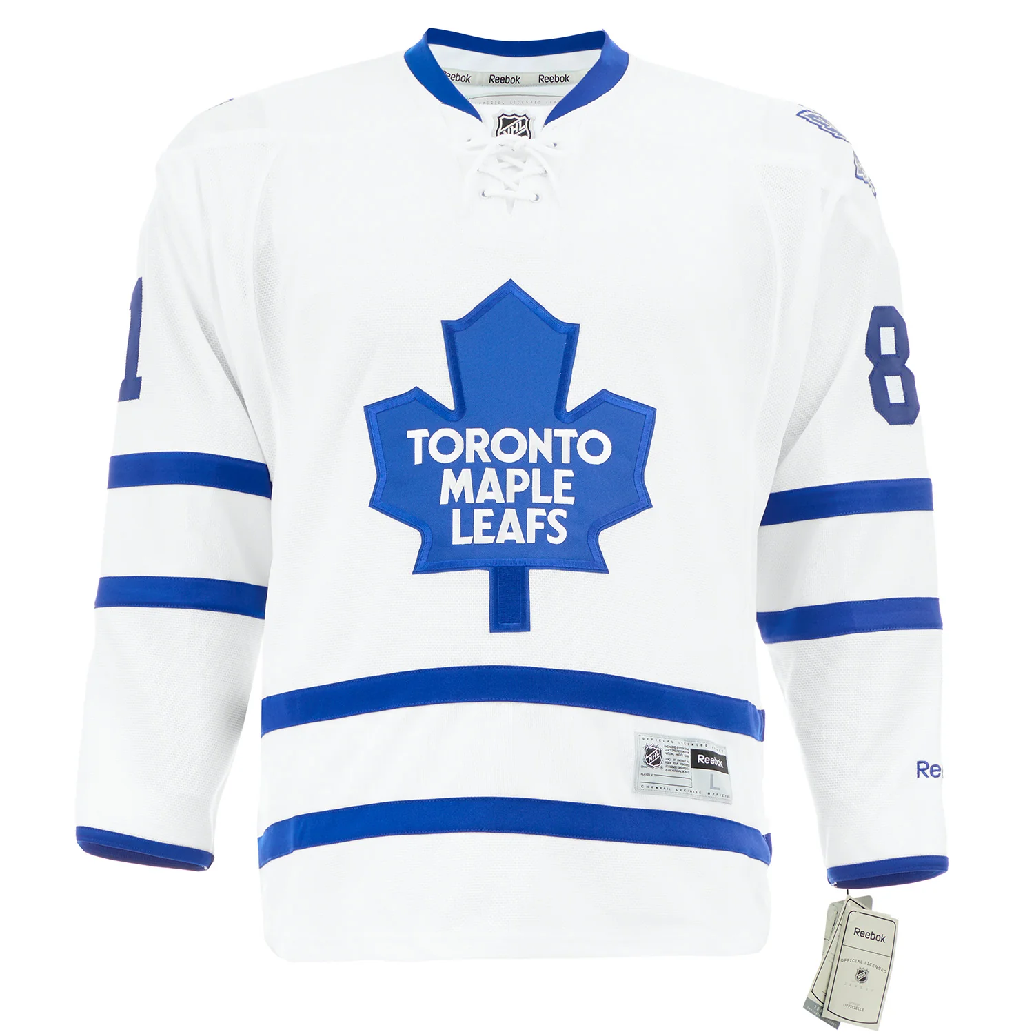 Phil Kessel Autographed Toronto Maple Leafs White Vintage Reebok Jersey - Image 2