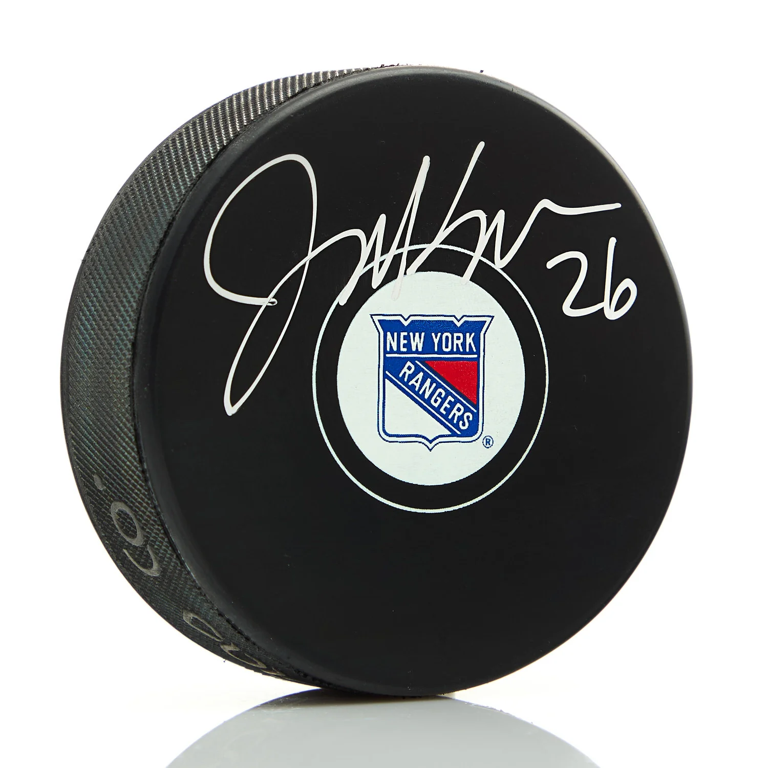 Joey Kocur Autographed New York Rangers Hockey Puck