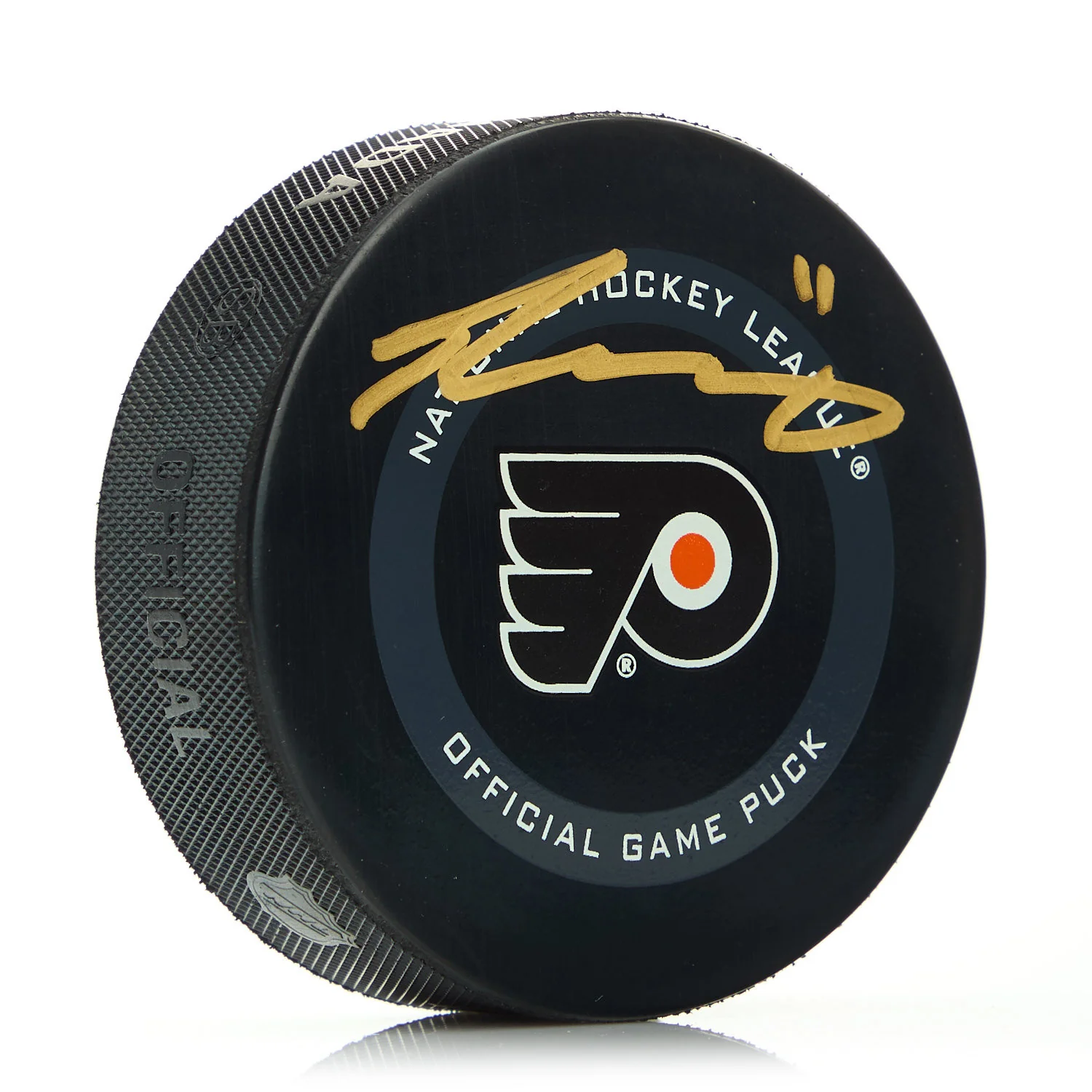 Travis Konecny Philadelphia Flyers Signed Official Game Puck