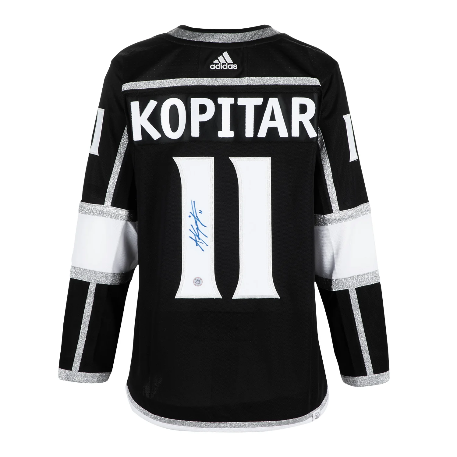 Anze Kopitar Autographed Los Angeles Kings Black adidas Jersey