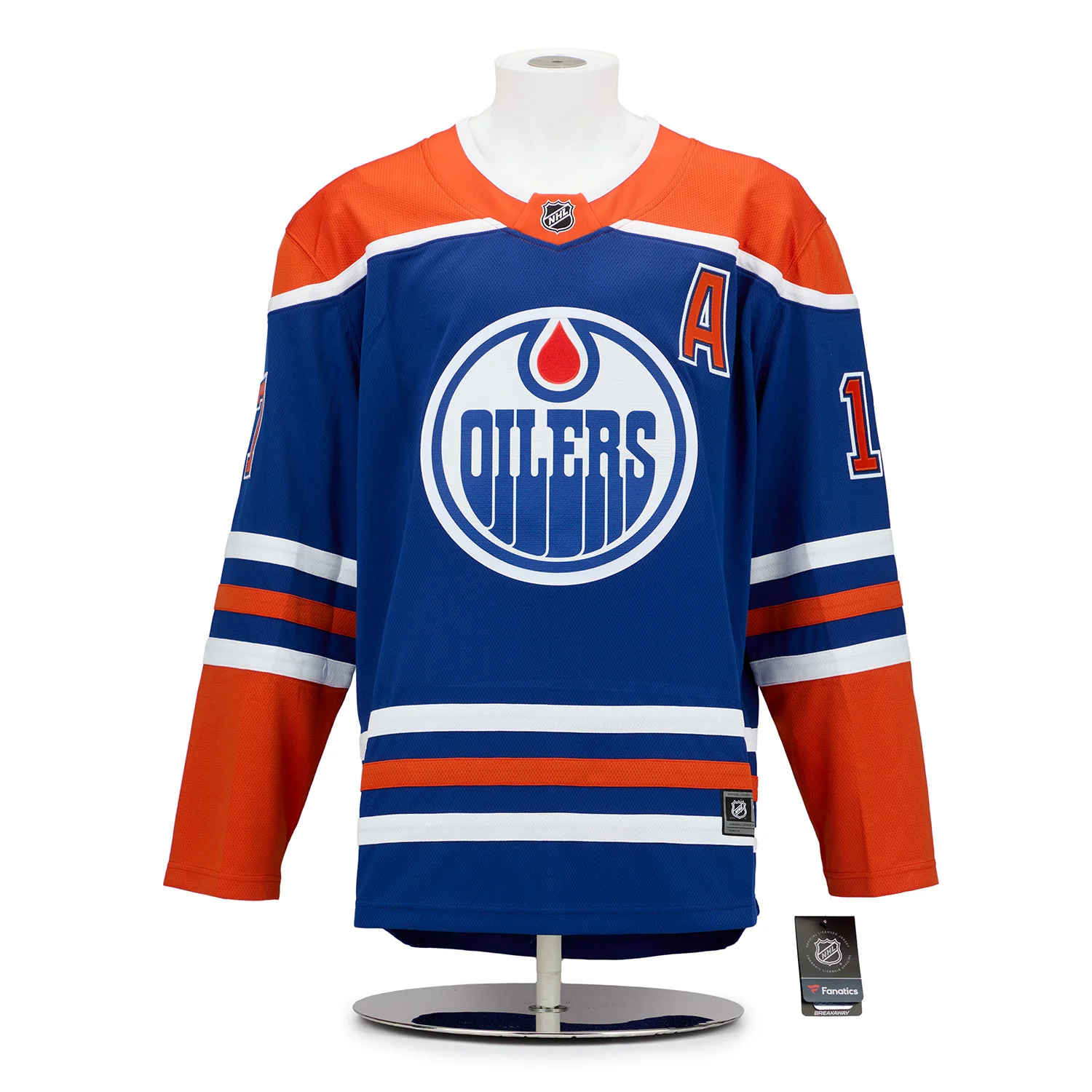 Jari Kurri Autographed Edmonton Oilers Impressionist Art Jersey #1/17 - Image 2