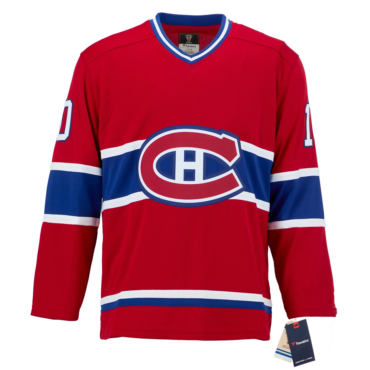 Guy Lafleur Signed Montreal Canadiens Fanatics Throwback Jersey - Image 2