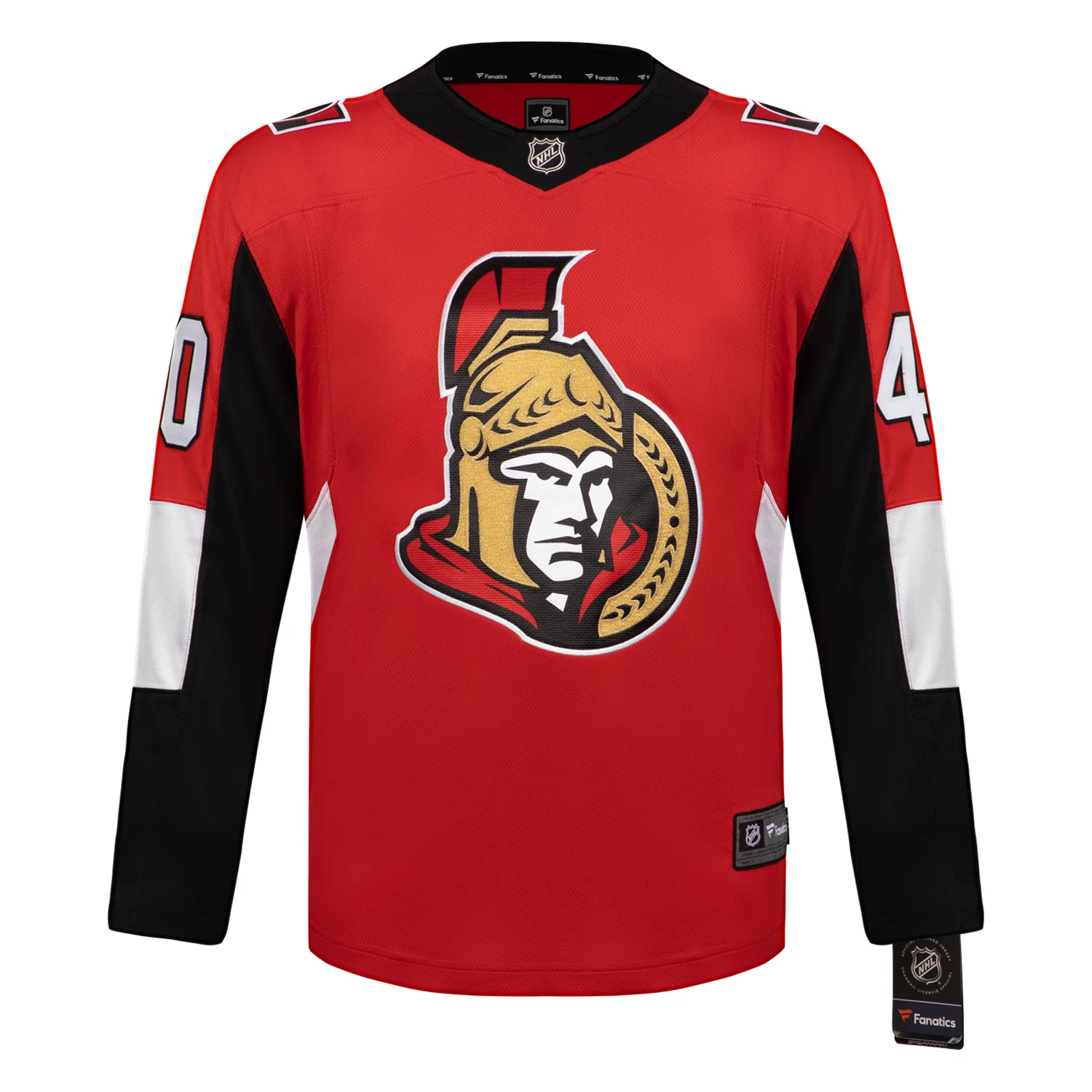 Patrick Lalime Autographed Ottawa Senators Fanatics Breakaway Jersey - Image 2