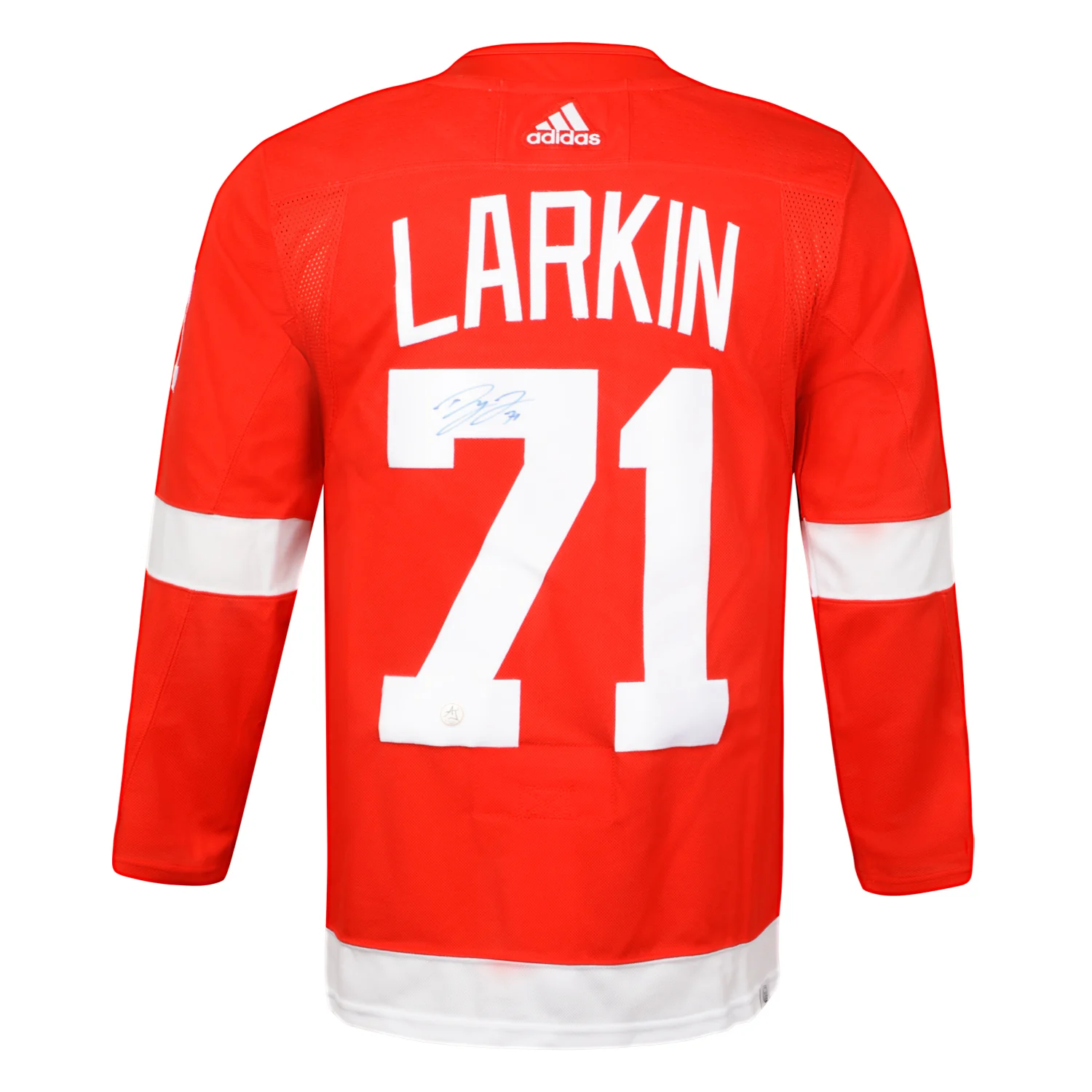 Dylan Larkin Autographed Detroit Red Wings Red adidas Jersey