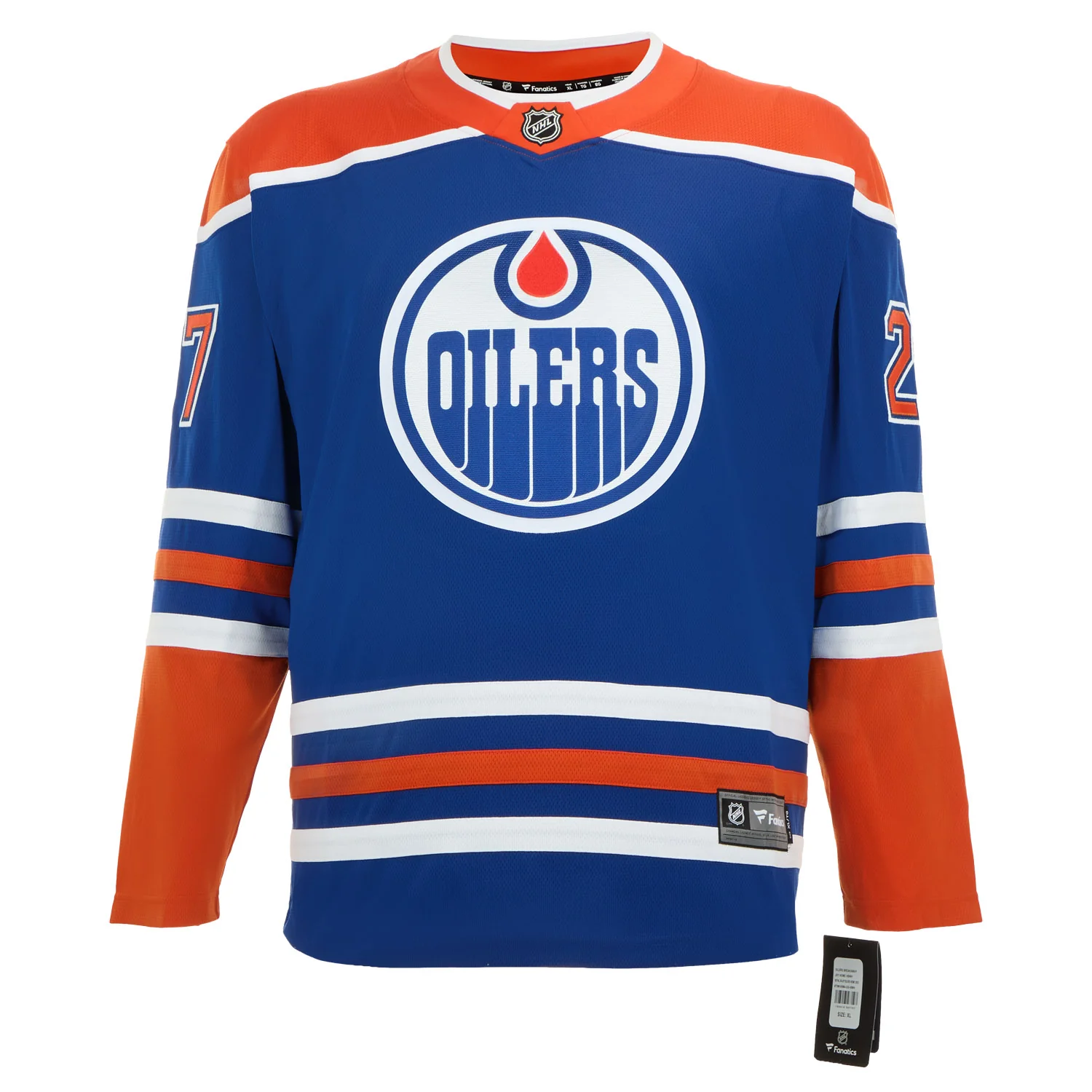 George Laraque Autographed Edmonton Oilers Fanatics Breakaway Jersey - Image 2