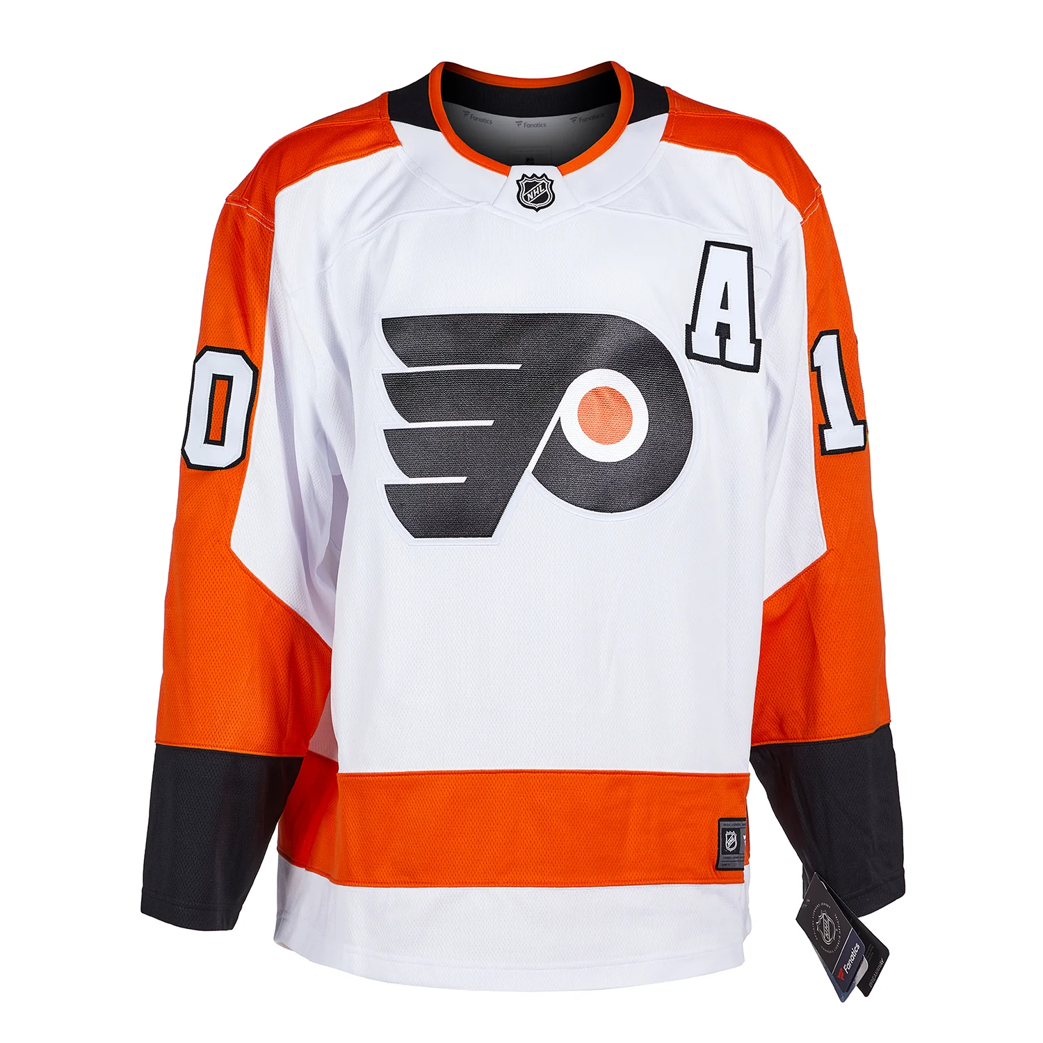 John Leclair Signed Philadelphia Flyers White Fanatics Breakaway Jersey - Image 2