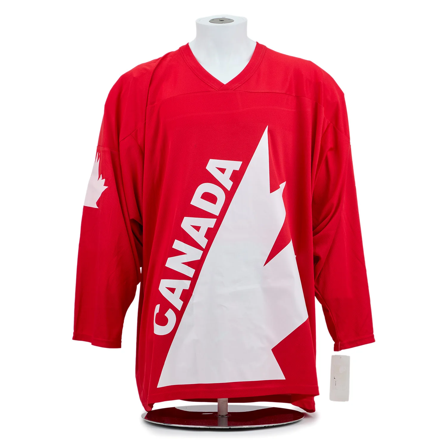Mario Lemieux Team Canada Autographed Canada Cup Vintage CCM Jersey - Image 2