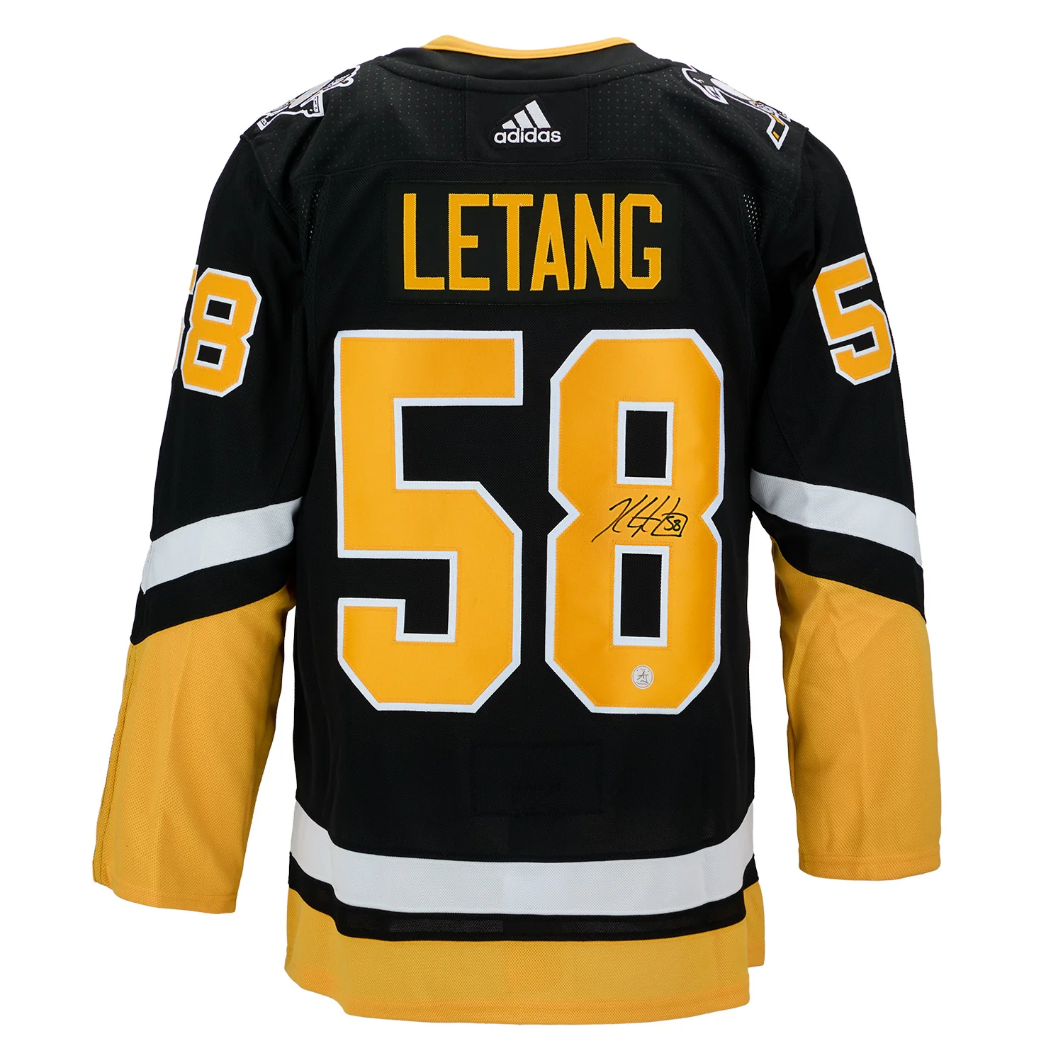 Kris Letang Autographed Pittsburgh Penguins Alternate Black adidas Jersey