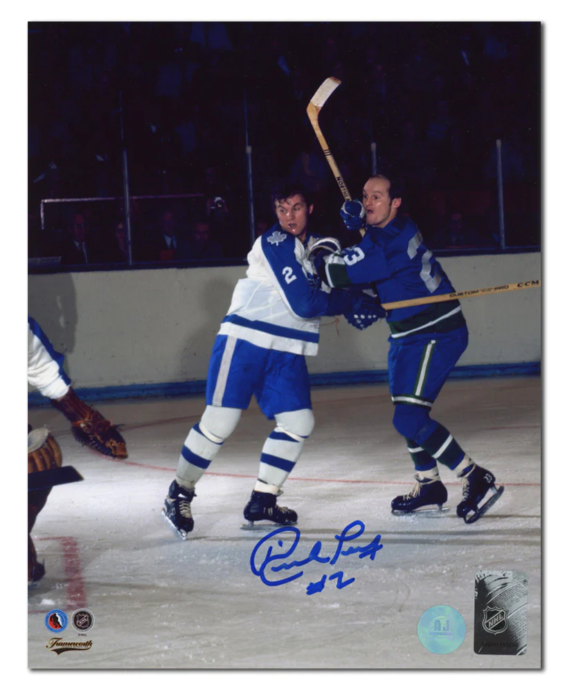 Rick Ley Autographed Toronto Maple Leafs Classic Hockey 8x10 Photo