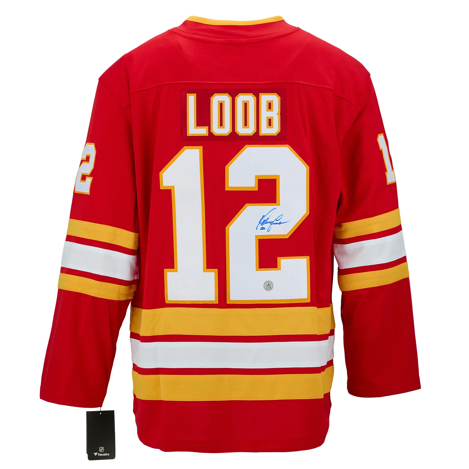 Hakan Loob Signed Calgary Flames Fanatics Breakaway Jersey