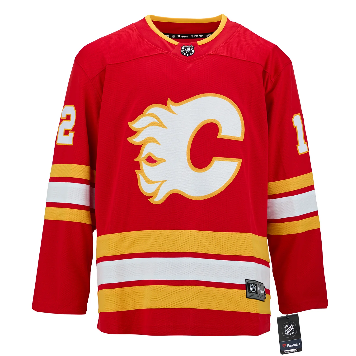 Hakan Loob Signed Calgary Flames Fanatics Breakaway Jersey - Image 2