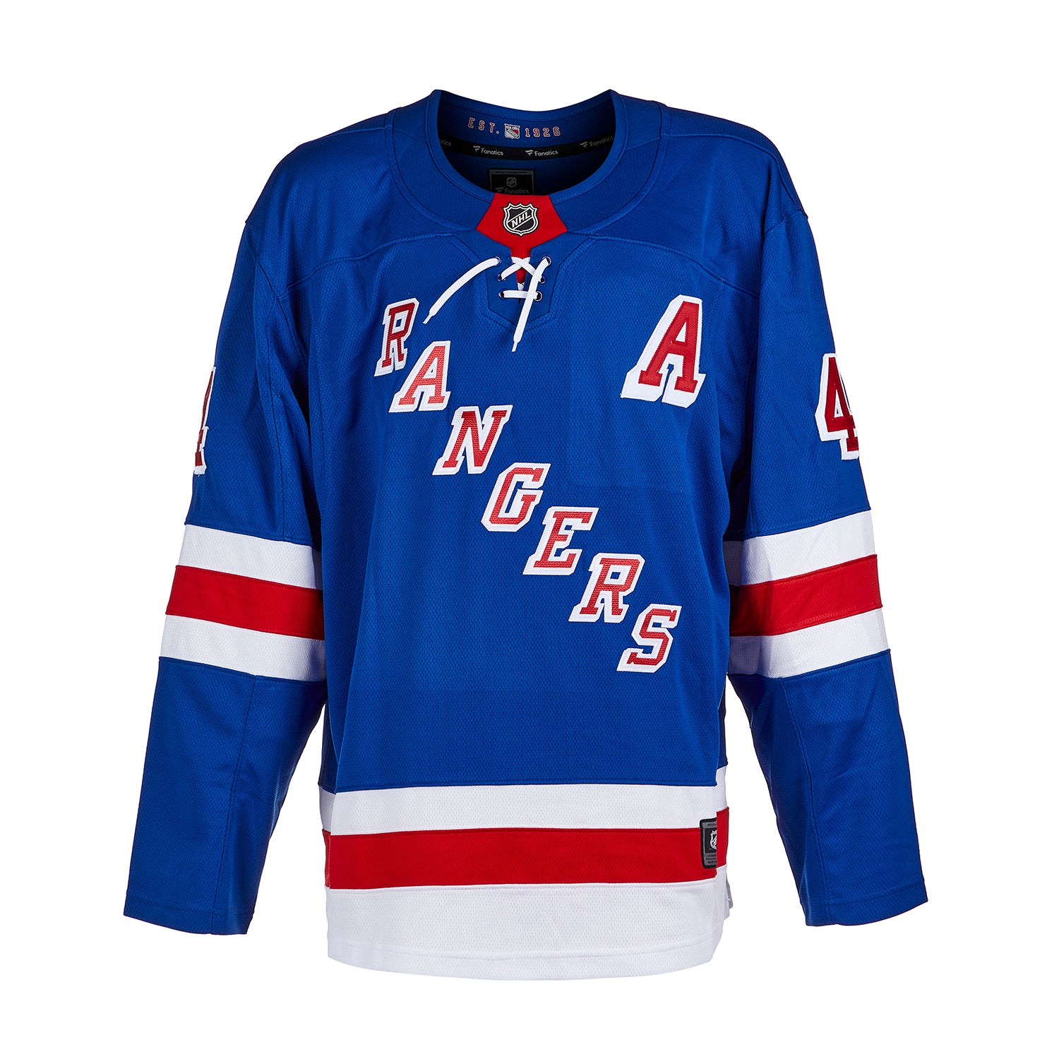 Kevin Lowe Autographed New York Rangers Fanatics Breakaway Jersey - Image 2
