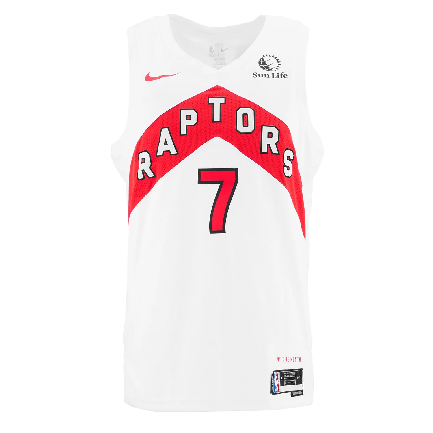 Kyle Lowry Signed Toronto Raptors White Nike Swingman Jersey - Image 2