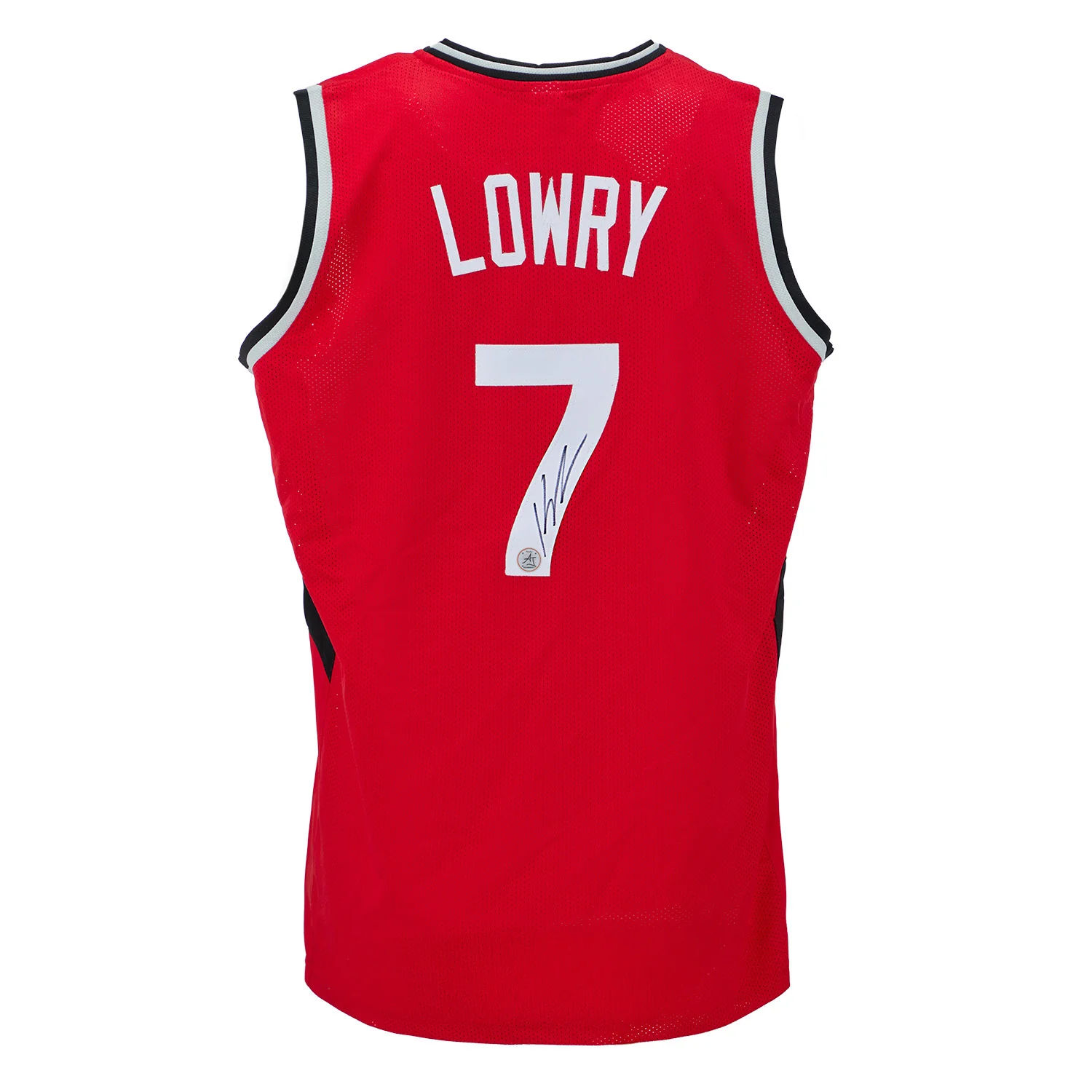 Kyle Lowry Autographed Toronto Basketball City Design Jersey