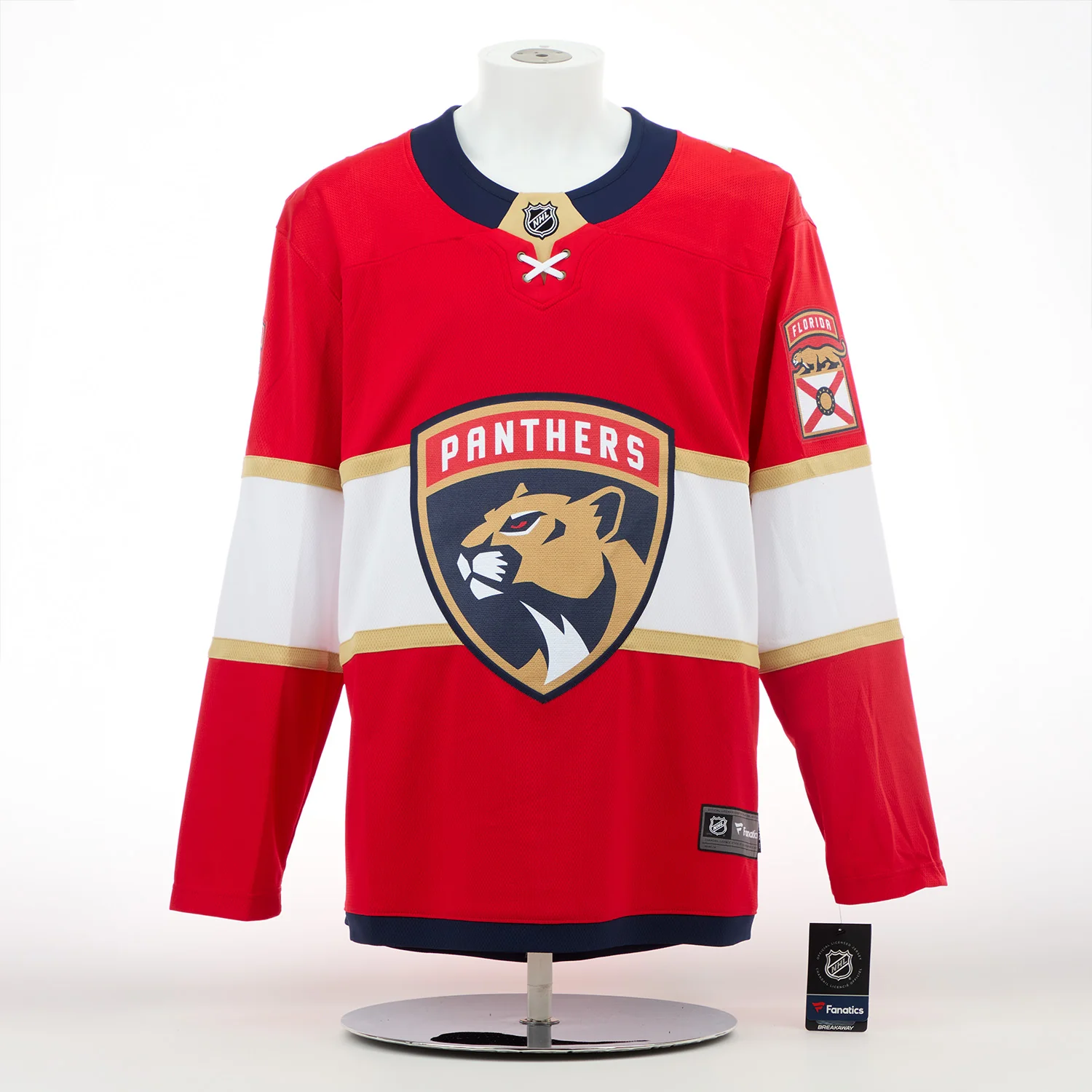 Roberto Luongo Autographed Florida Panthers Goalie Mask Art Jersey #1/20 - Image 2
