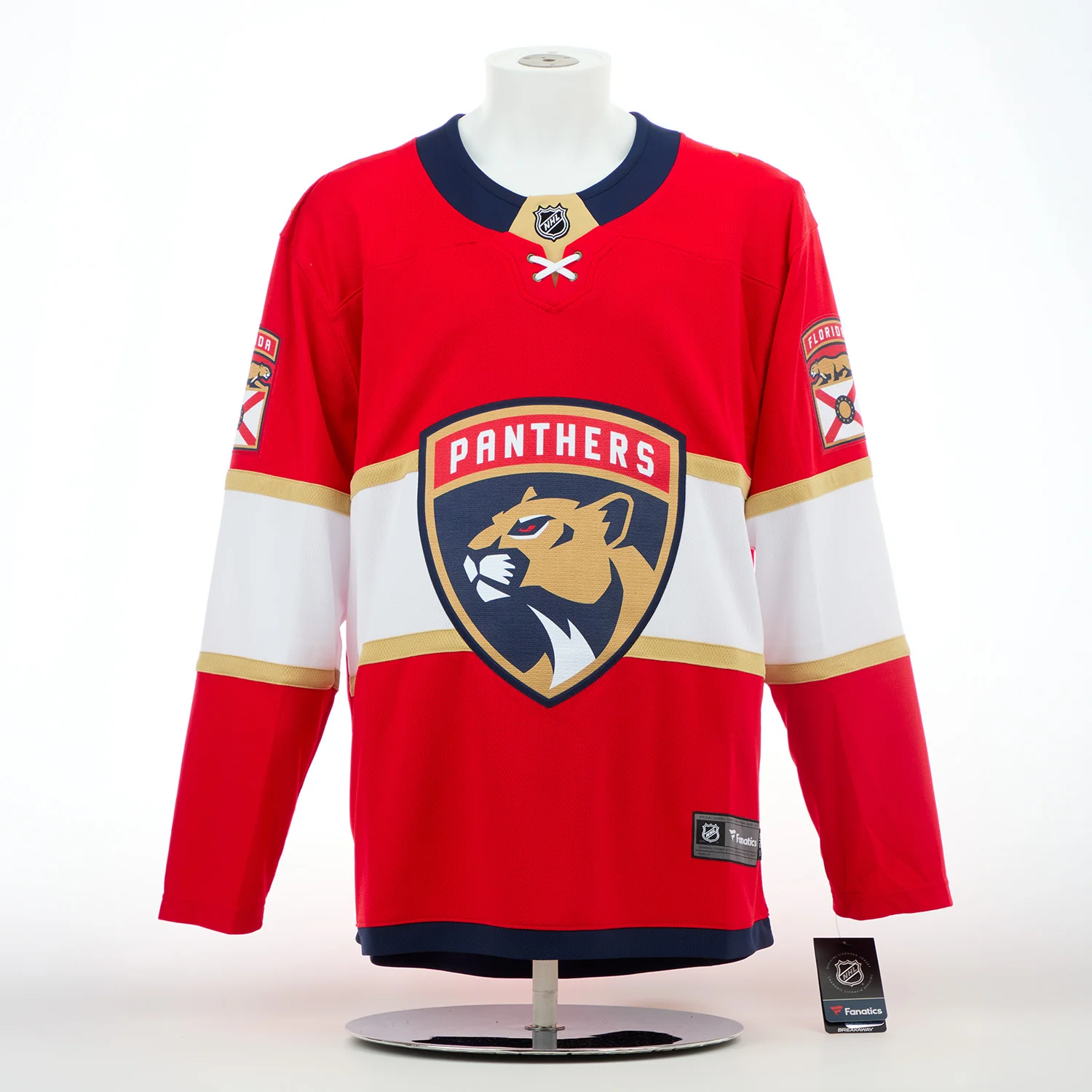 Roberto Luongo Autographed Florida Panthers Cat Mask Art Jersey #3/20 - Image 2