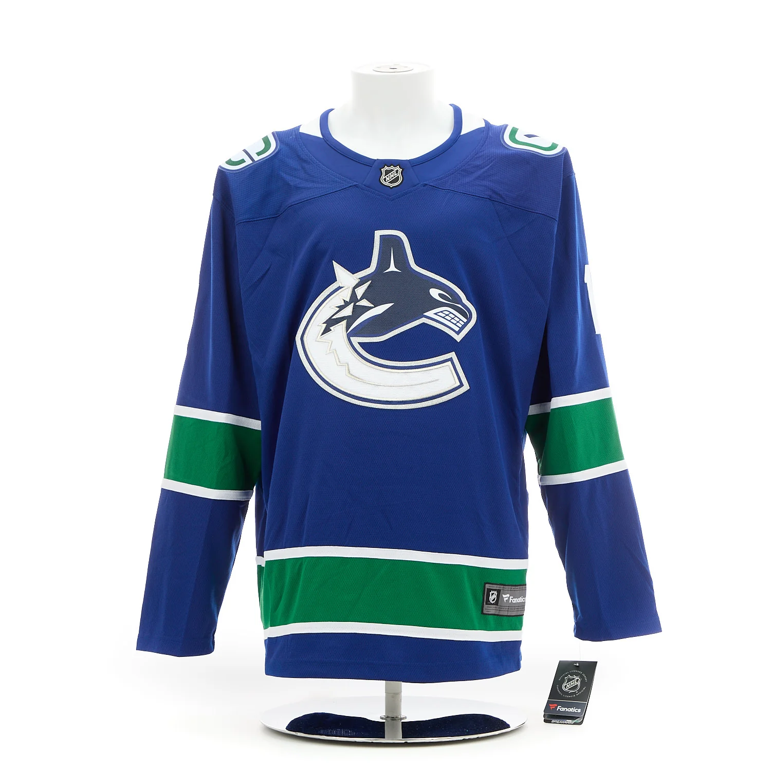 Roberto Luongo Signed Vancouver Canucks Cup Game 5 Victory Art Jersey #1/20 - Image 2