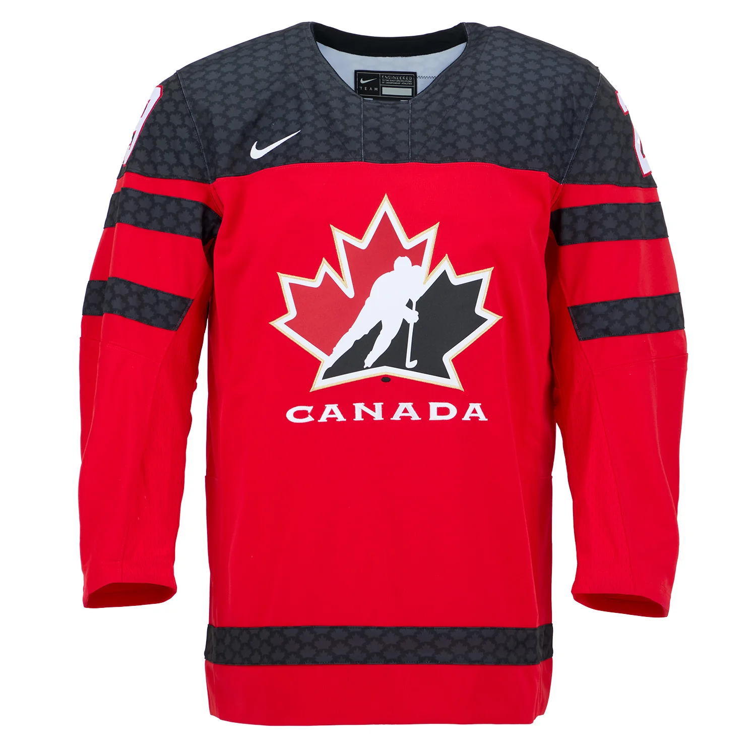 Nathan Mackinnon Autographed Team Canada Red Nike Hockey Jersey - Image 2