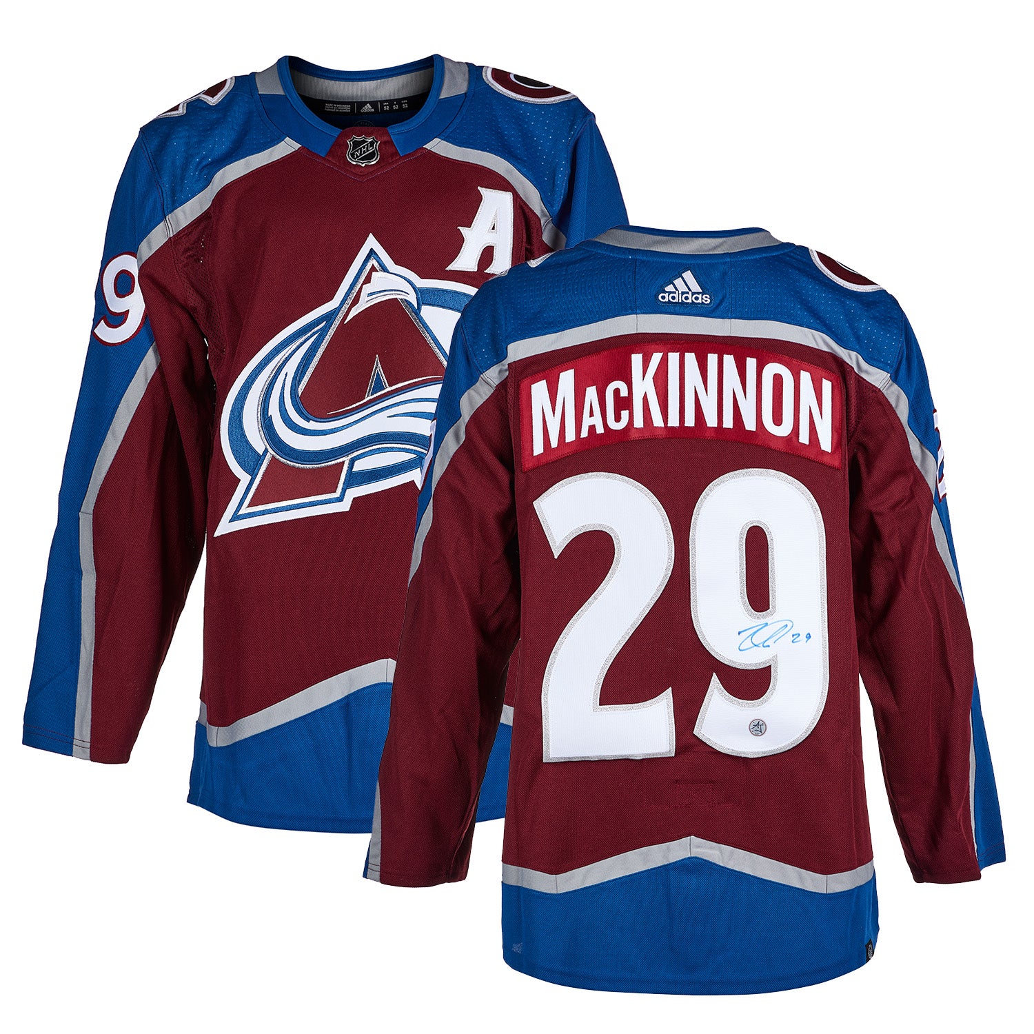 Nathan Mackinnon Autographed Colorado Avalanche adidas Jersey - Image 3