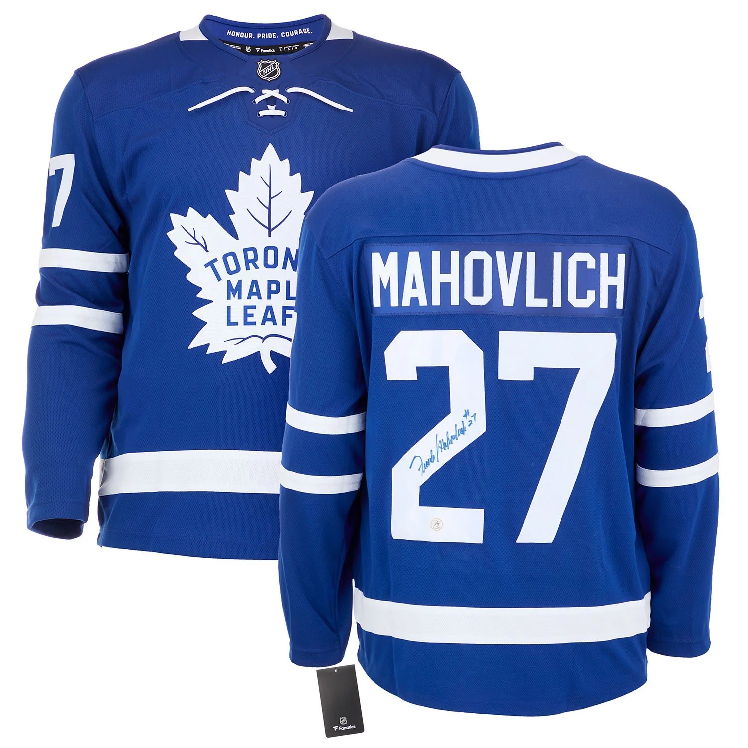 Frank Mahovlich Autographed Toronto Maple Leafs Fanatics Breakaway Jersey - Image 3