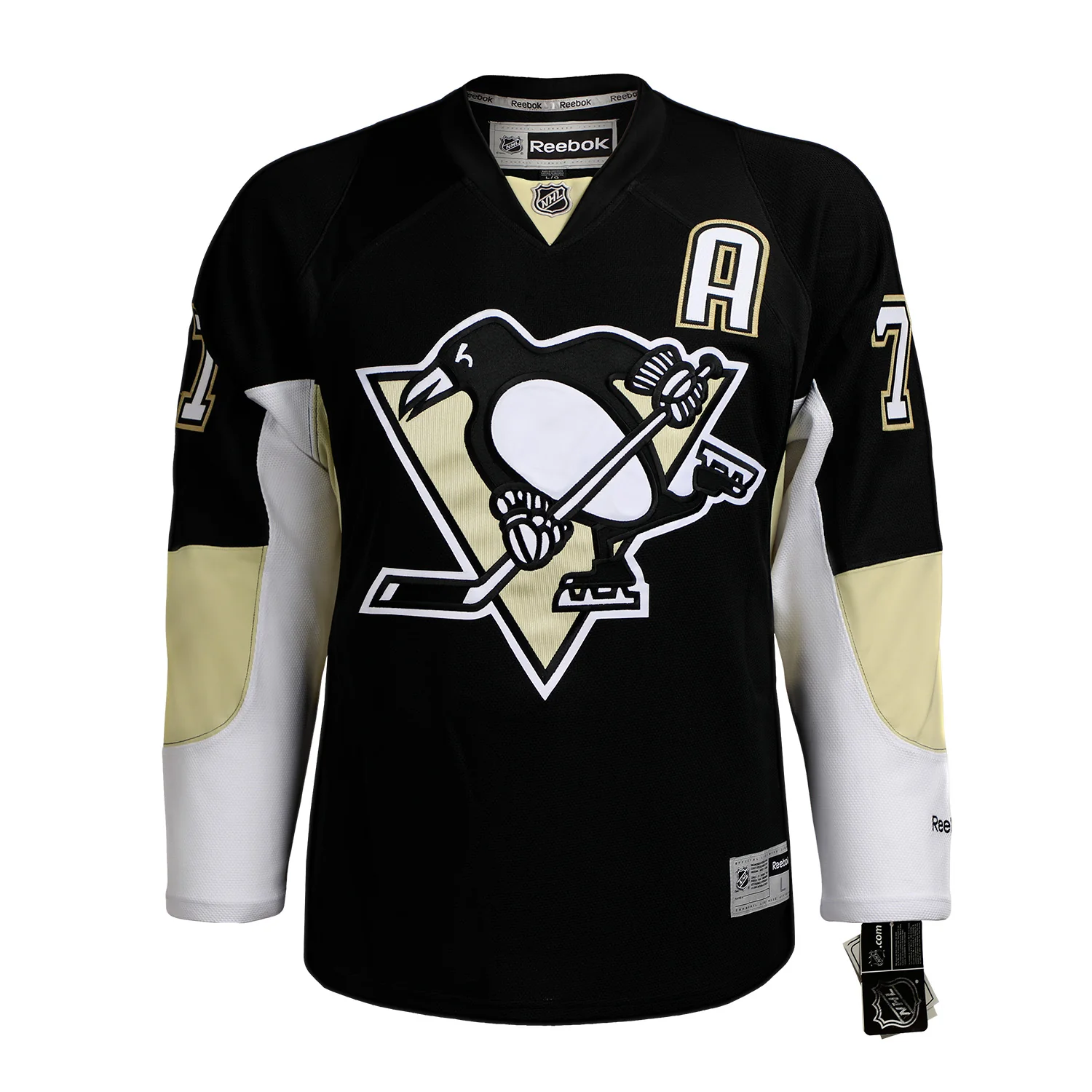 Evgeni Malkin Signed Pittsburgh Penguins Vintage Reebok Jersey - Image 2