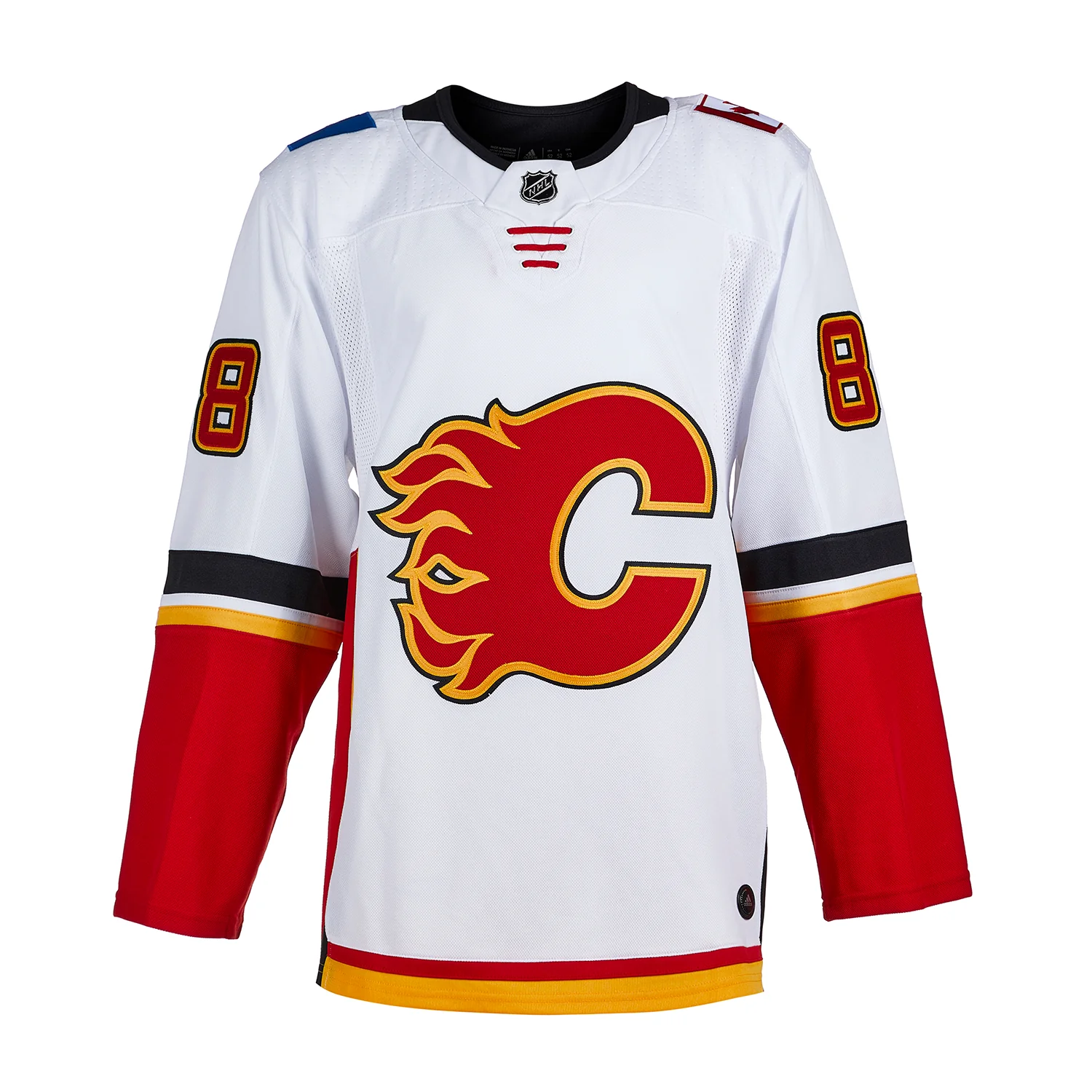 Andrew Mangiapane Signed & Dated 1st Goal Calgary Flames adidas Jersey - Image 2