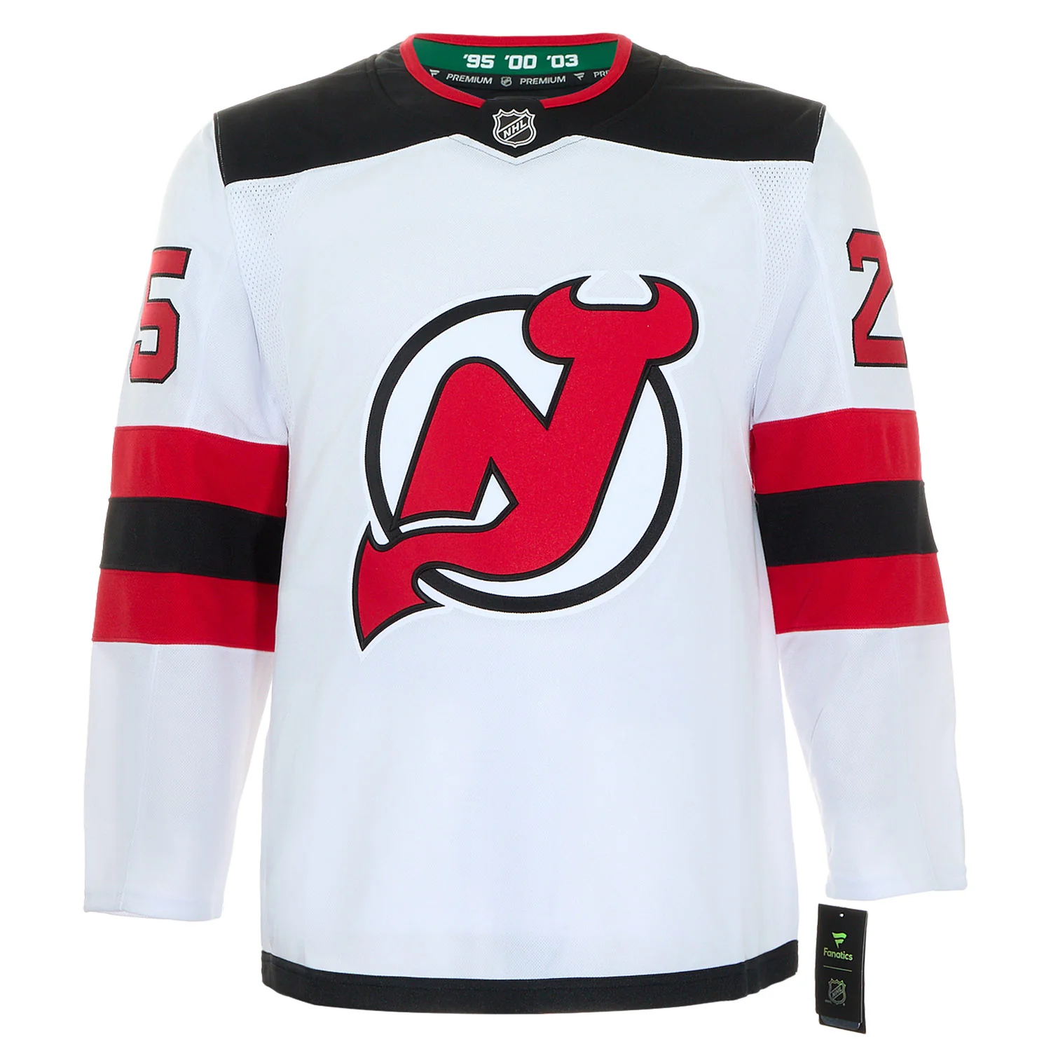 Jacob Markstrom Signed New Jersey Devils White Fanatics Premium Jersey - Image 2
